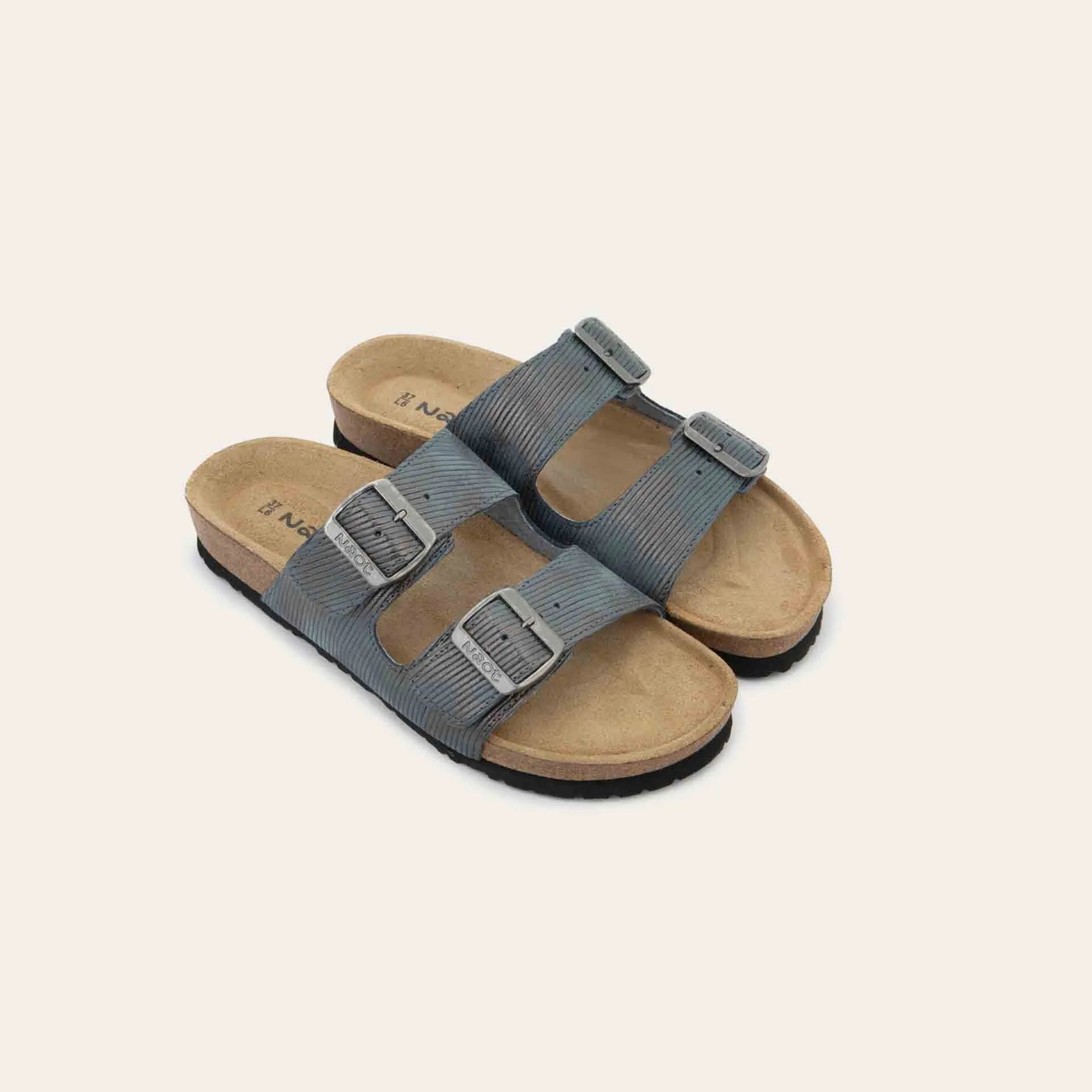 שפלט פסים כסף אפור