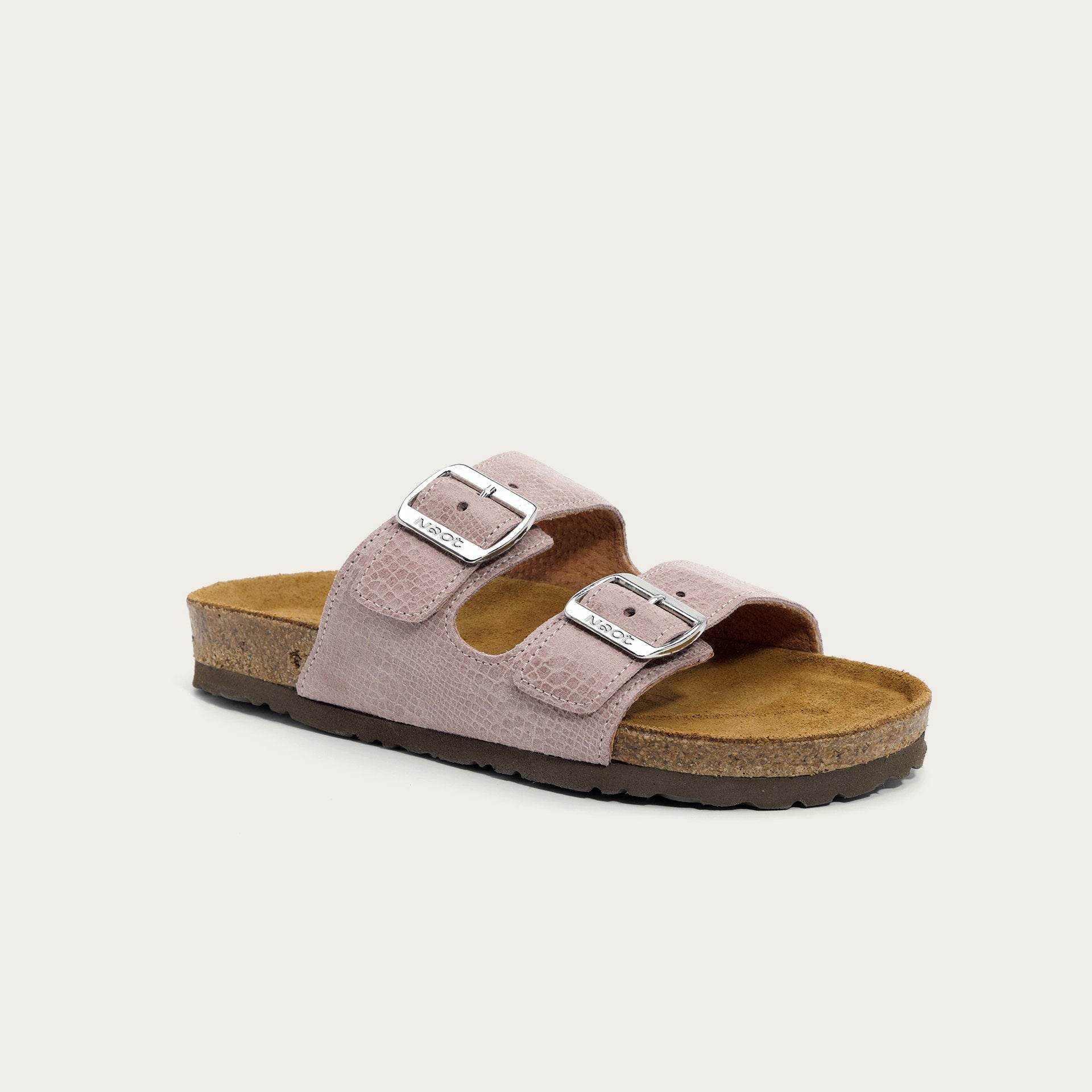 נעל שחר נשים שפלט נחש ורוד - נאות ישראל