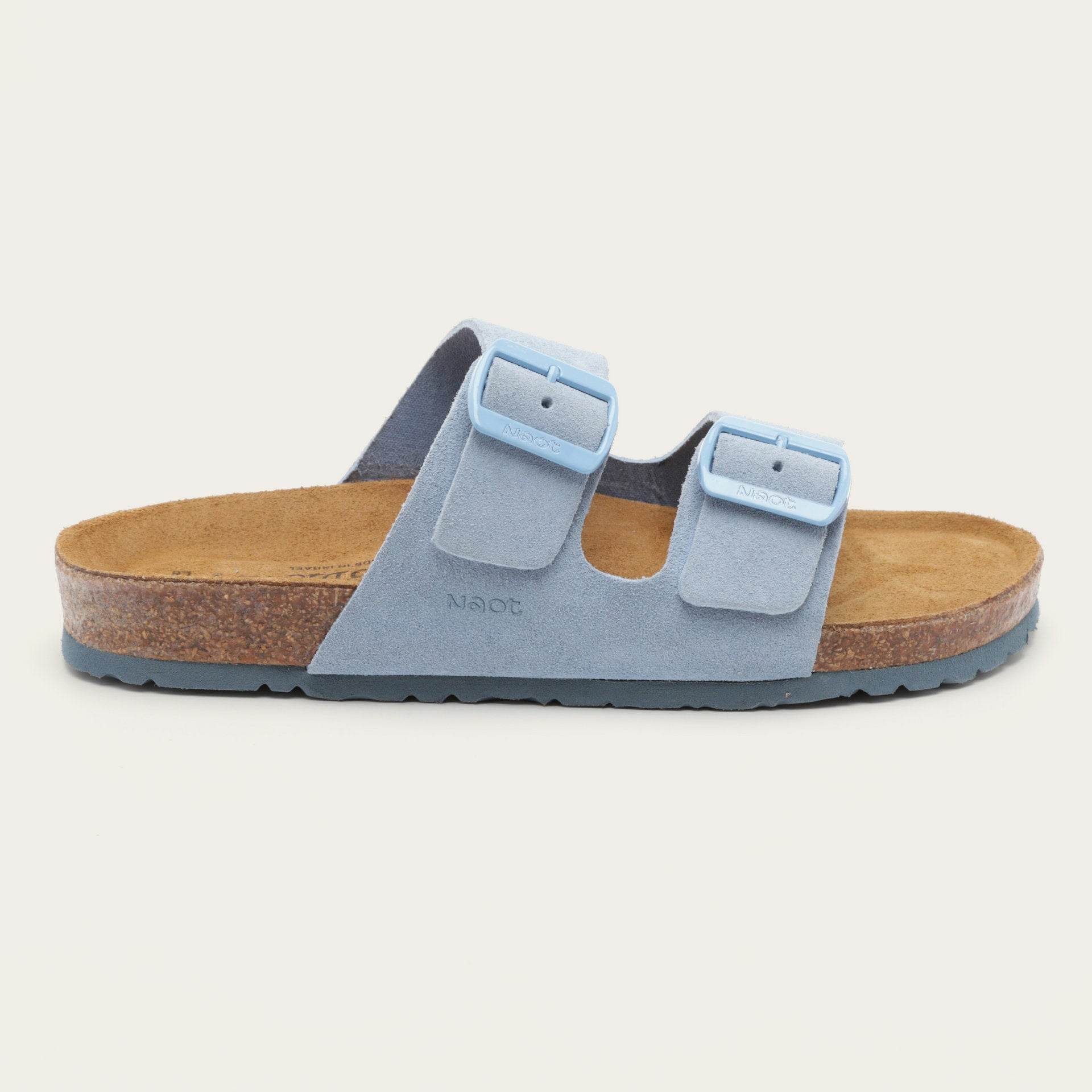 נעל שחר נשים שפלט כחול קוי - נאות ישראל