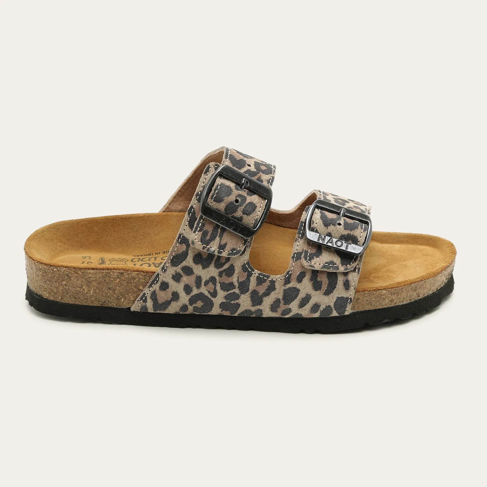 נעל שחר נשים שפ.חום צ'יטה - נאות ישראל