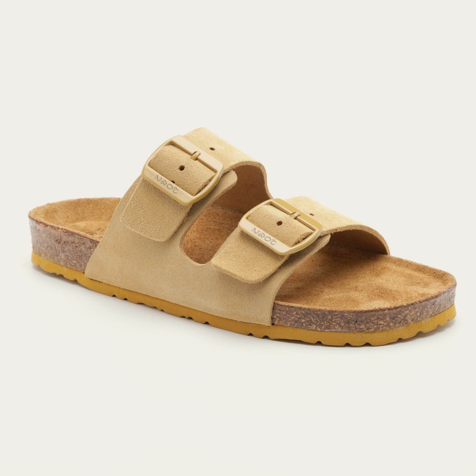 נעל שחר נשים שפלט דיונה צהוב - נאות ישראל