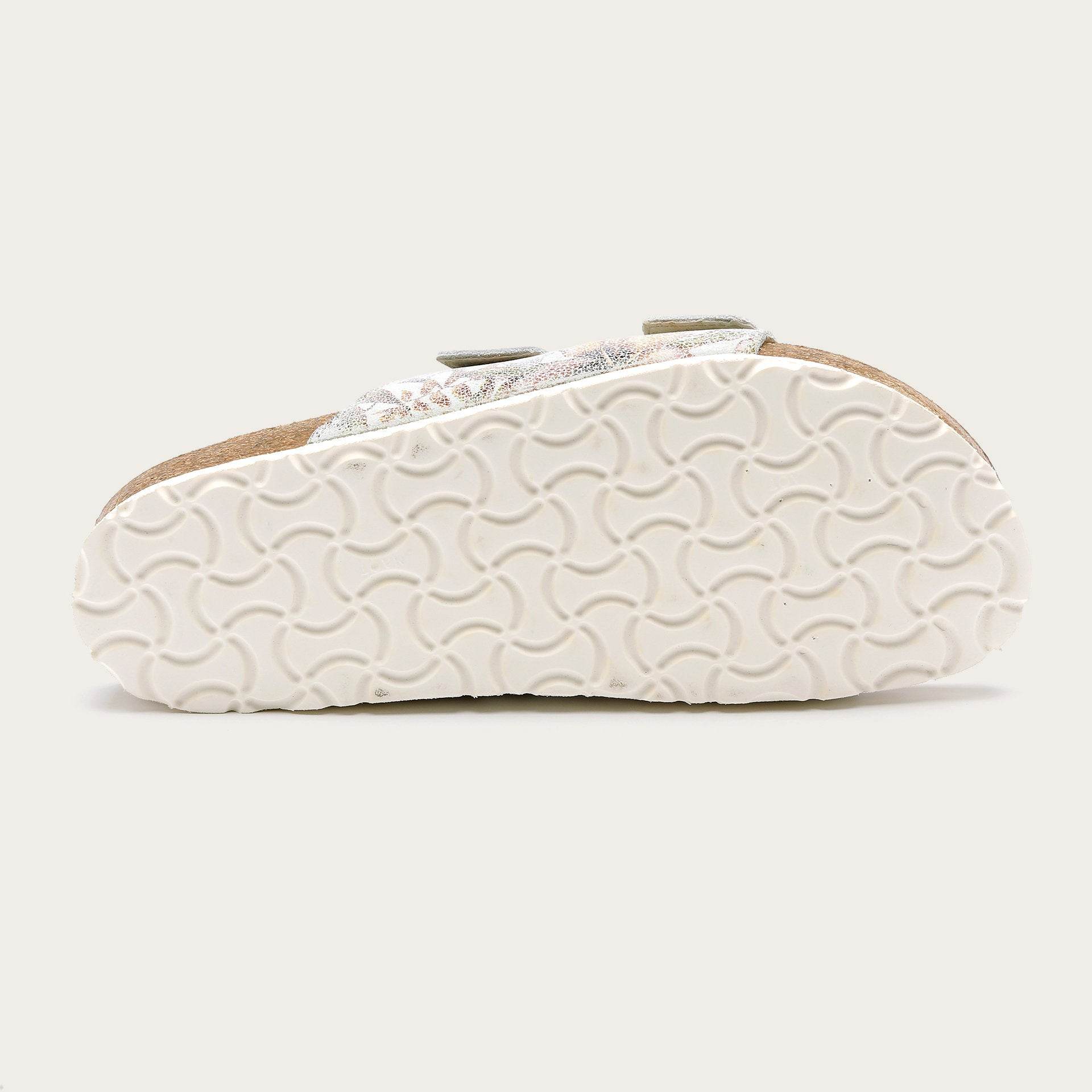 נעל שחר נשים ש.פרחוני כתום ומנטה - נאות ישראל