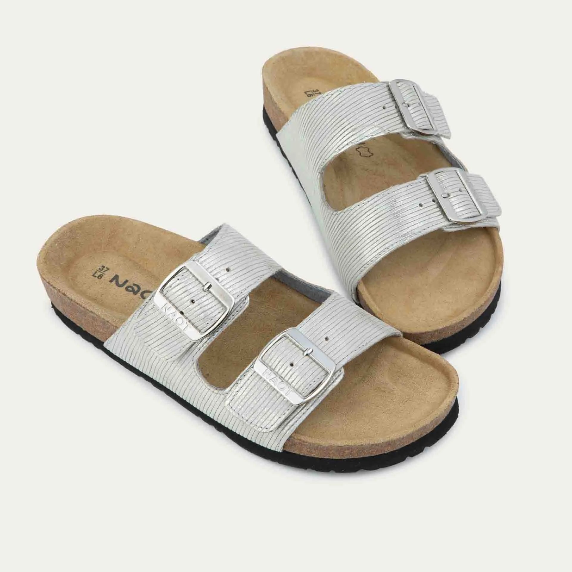 שחר נשים שפלט פסים פלטינה בז'