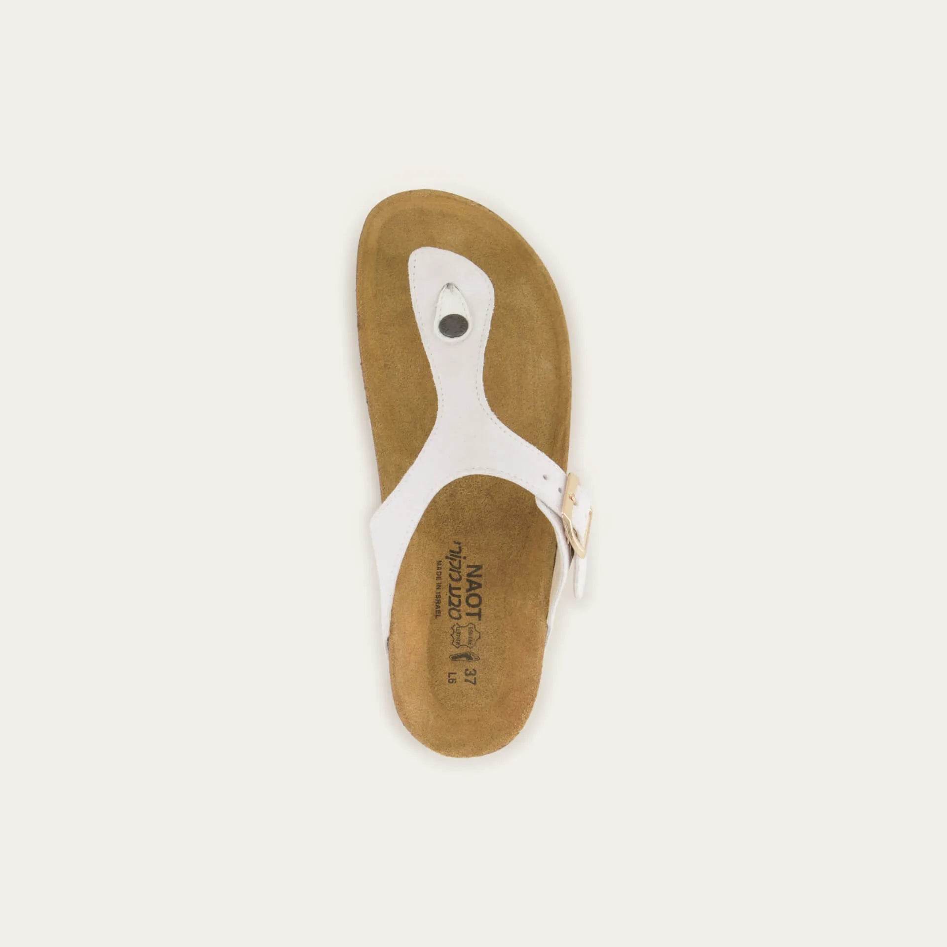 נעל שקד שפאלט לבן - נאות ישראל