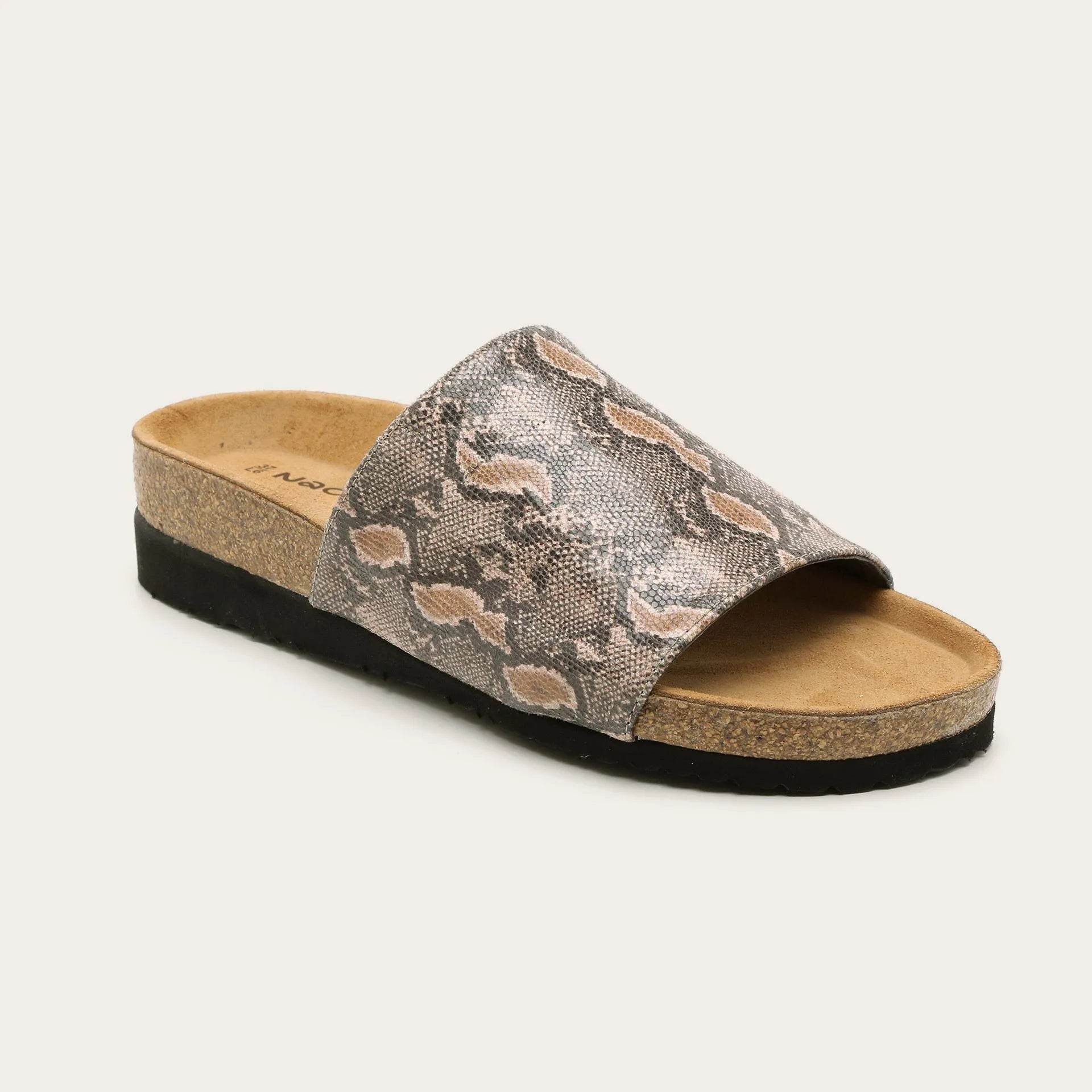 נעל אנהיים ליקרה נחש חום - נאות ישראל