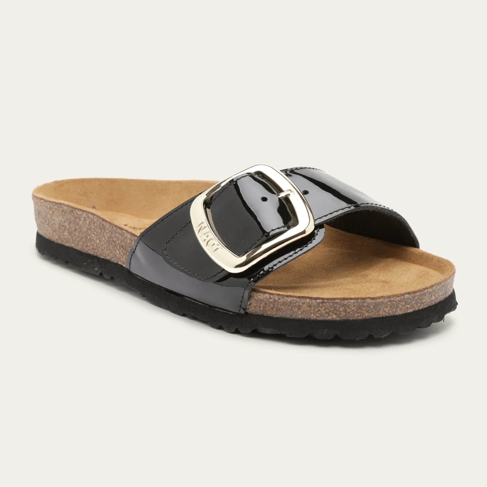 נעל מרילנד עור.לק שחור - נאות ישראל