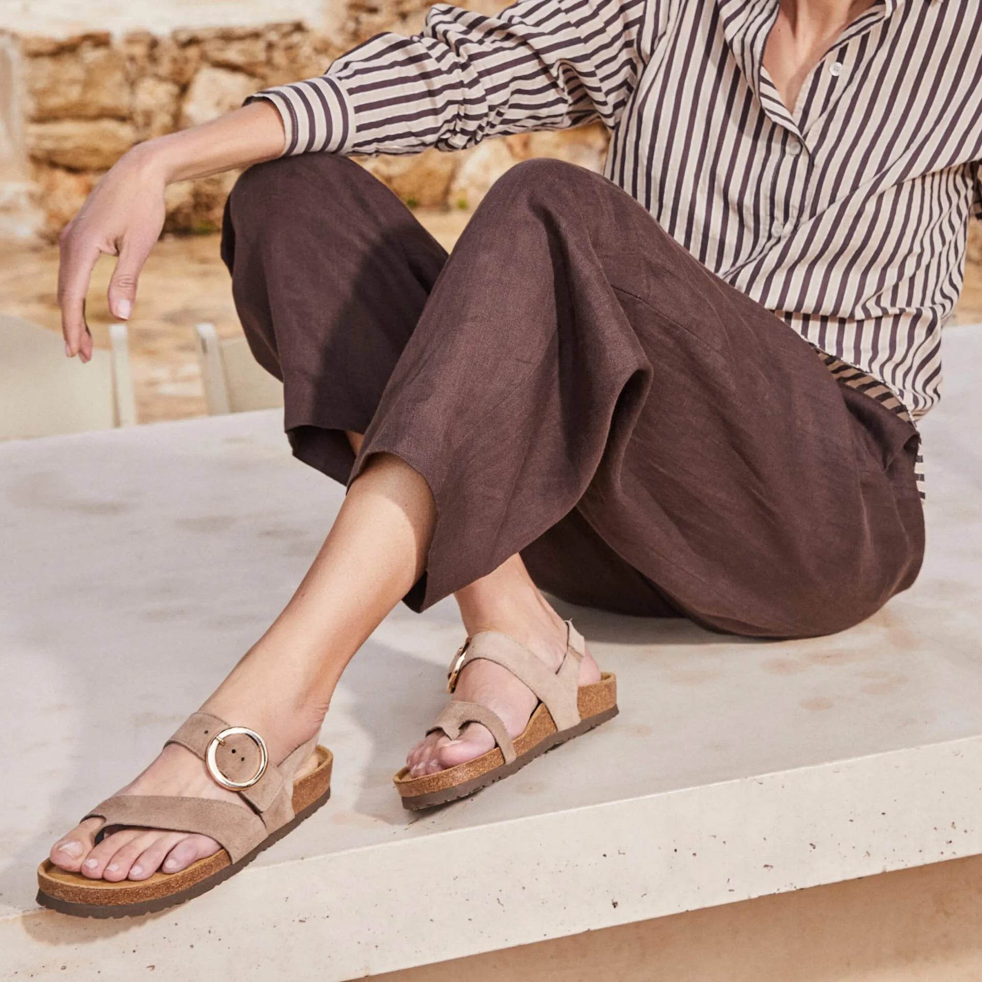 נעל בולטימור שפלט פטריה חום - נאות ישראל