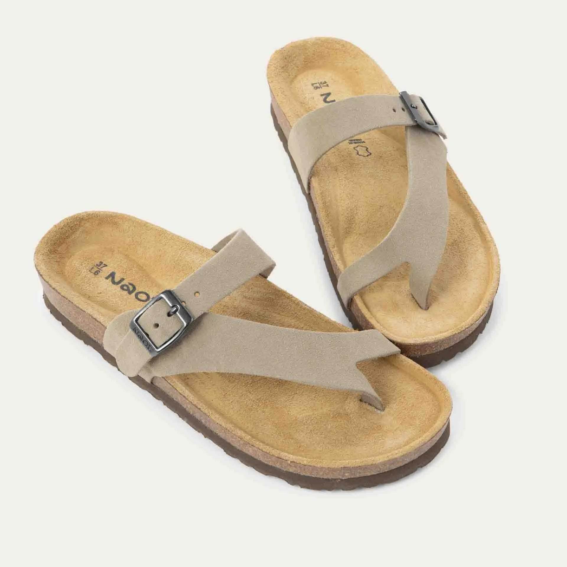 נעל עומר גבר זמש חום טבעי - נאות ישראל