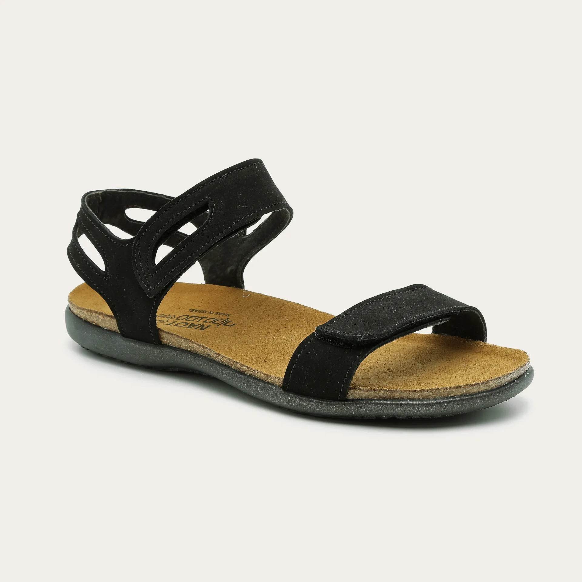 נעל קורטני נ.שחור קטיפתי - נאות ישראל