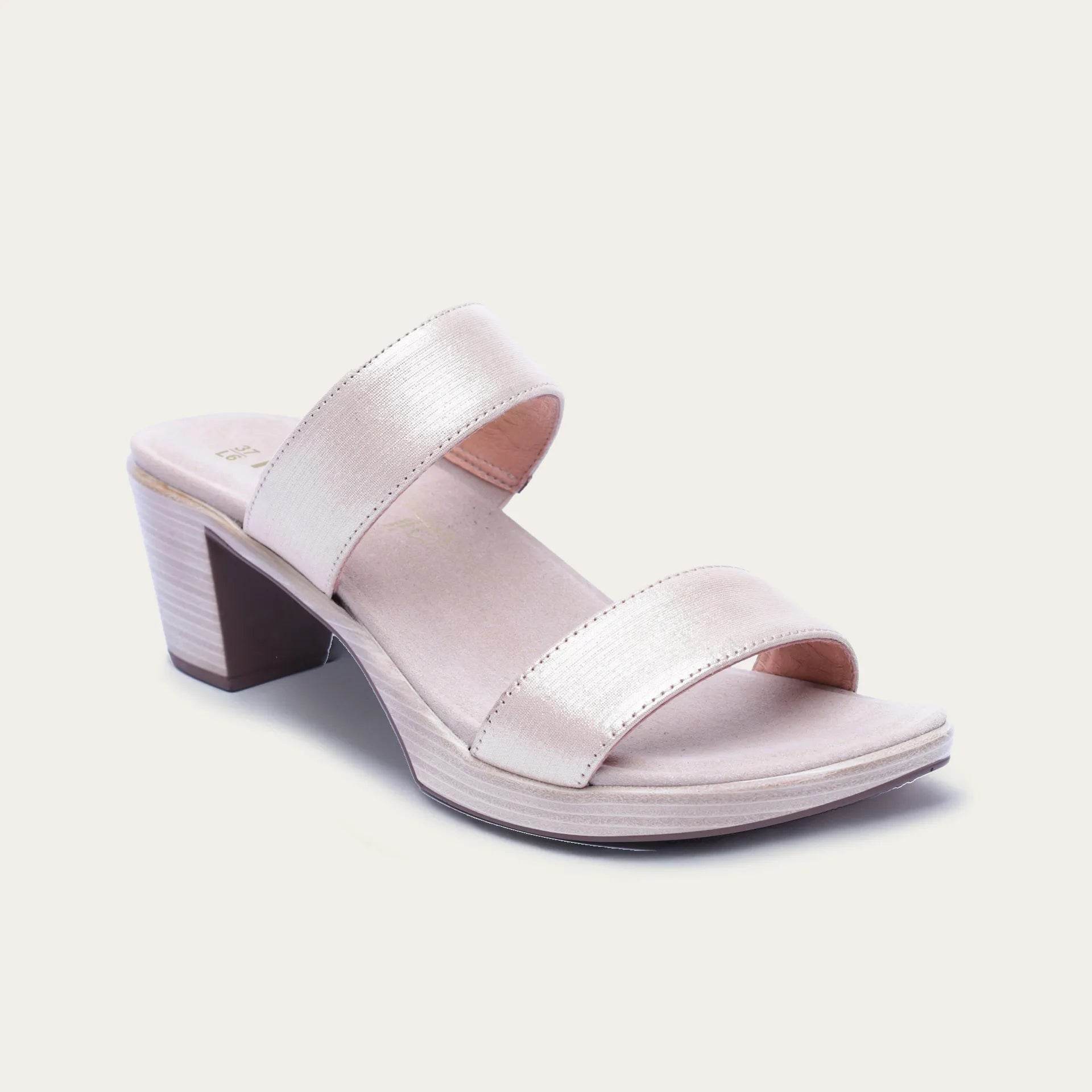 נעל פייט עור.זהב נוצץ - נאות ישראל