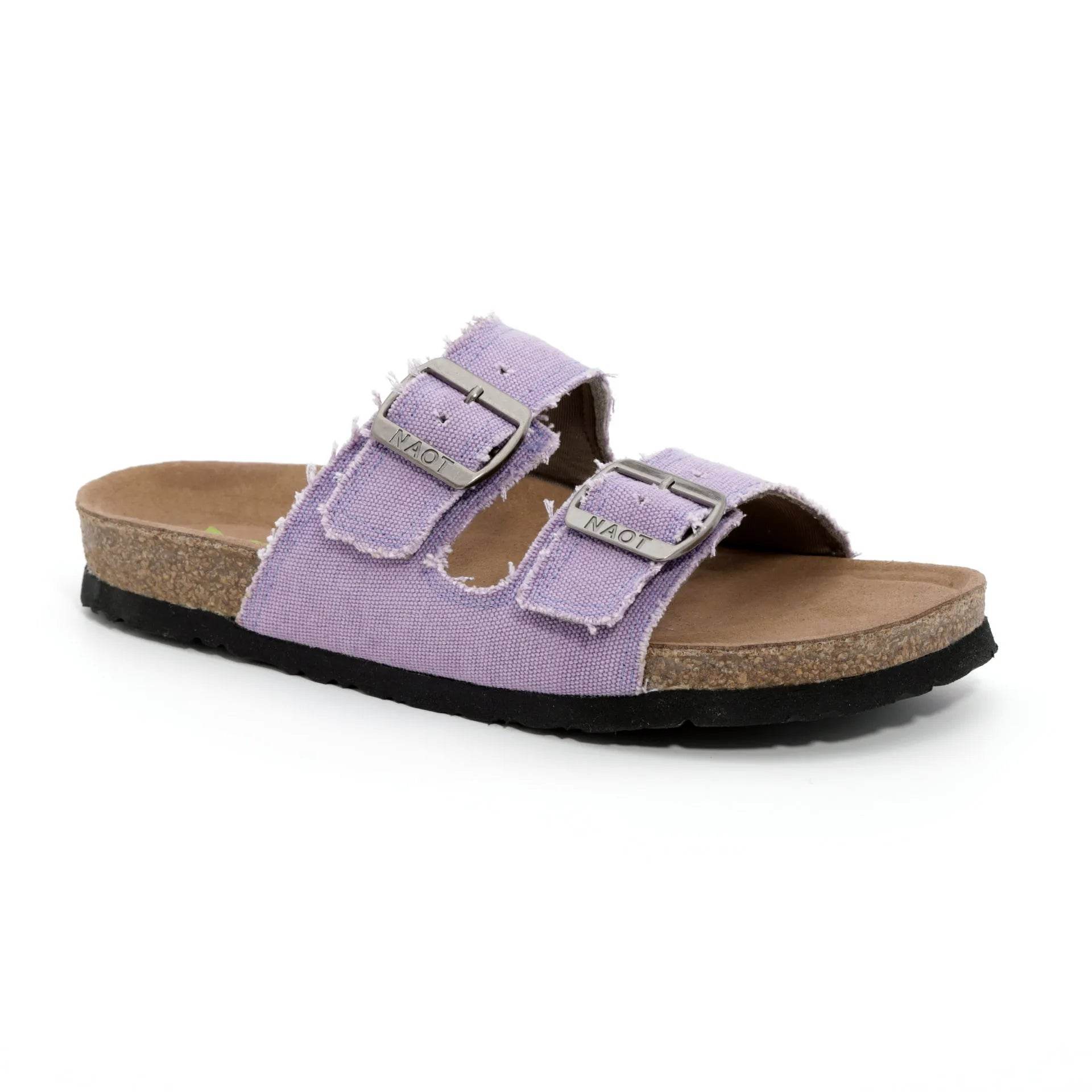 נעל שחר קנבס סגול 48 - נאות ישראל