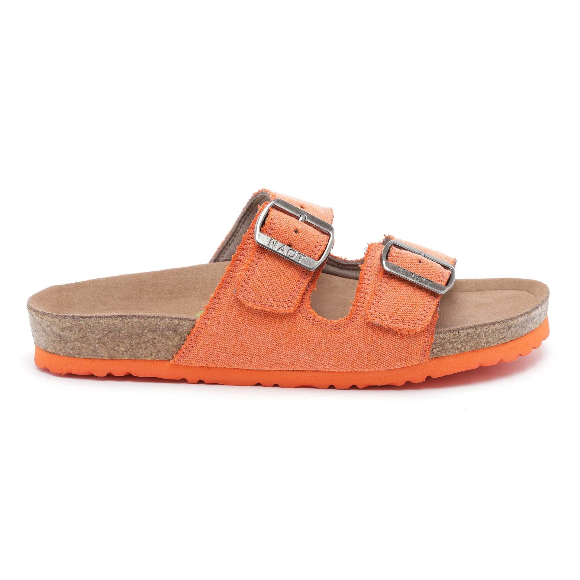 נעל שחר אריג קנבס כתום - נאות ישראל