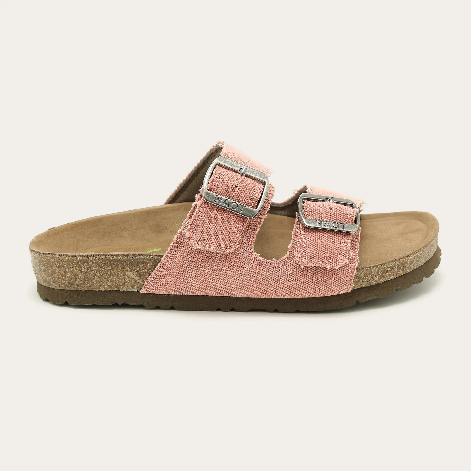 נעל שחר בד קנווס אפרסק - נאות ישראל