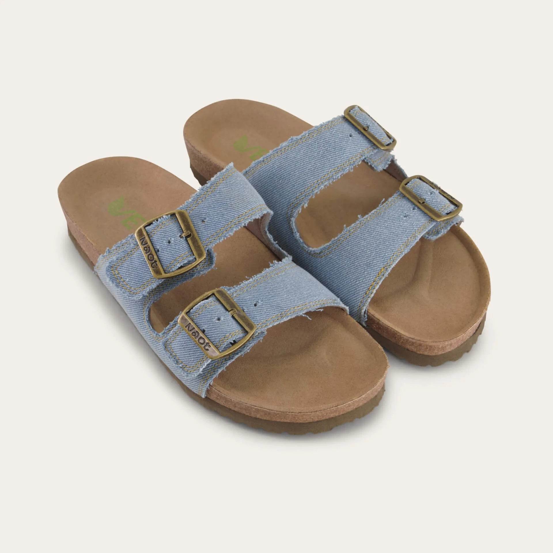 נעל שחר ויגן נשים ג'ינס בהיר - נאות ישראל