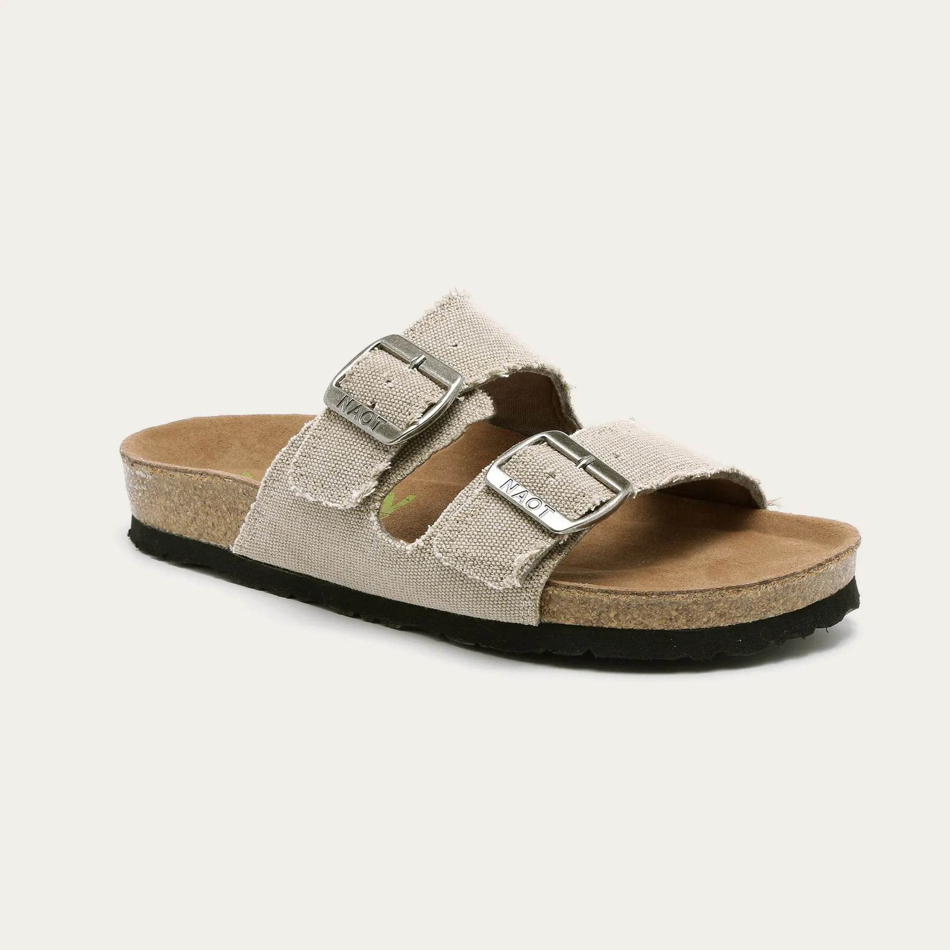 נעל שחר ויגן גבר בד קנווס פשתן - נאות ישראל