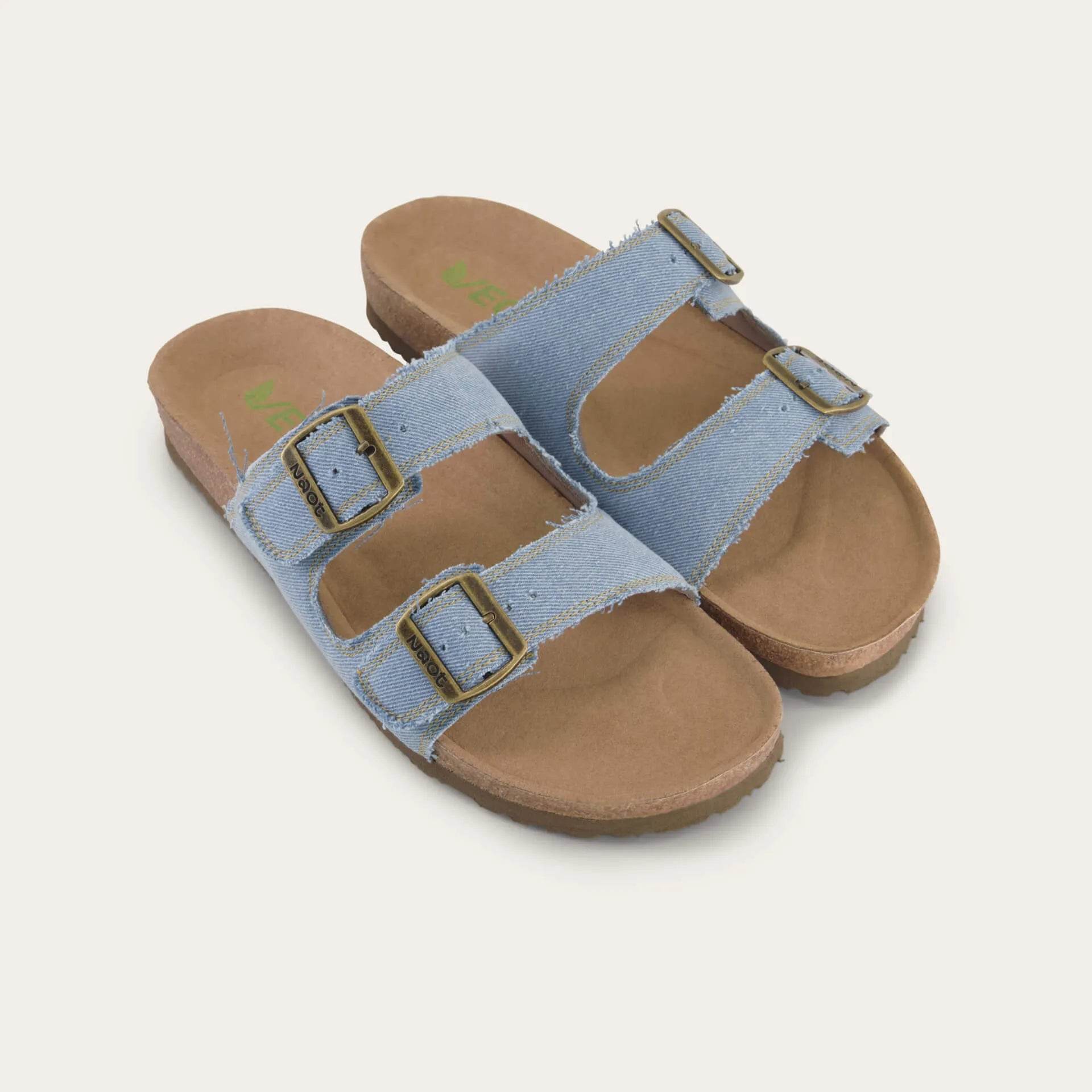 נעל שחר ויגן גבר ג'ינס בהיר - נאות ישראל