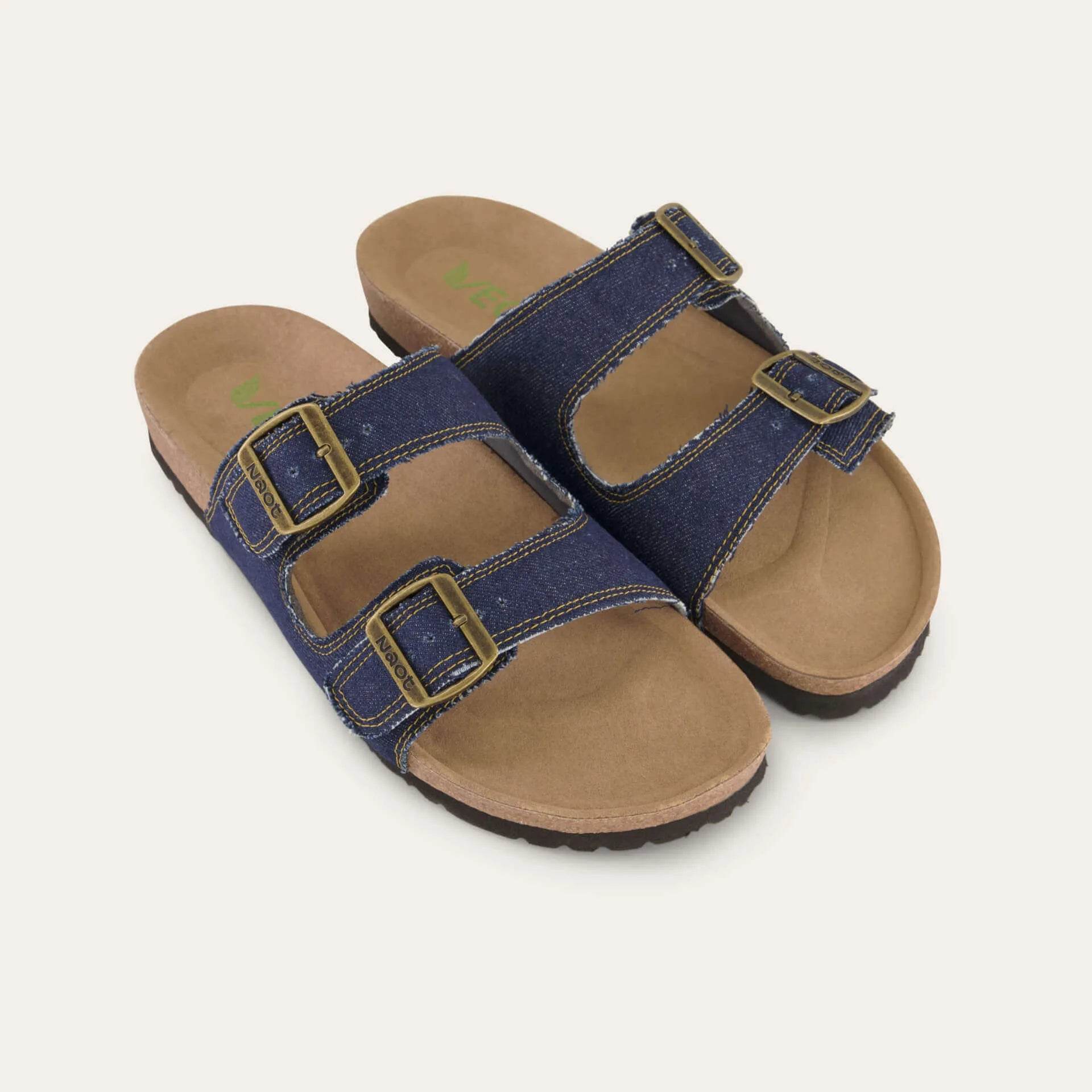 נעל שחר ויגן גבר ג'ינס כהה - נאות ישראל