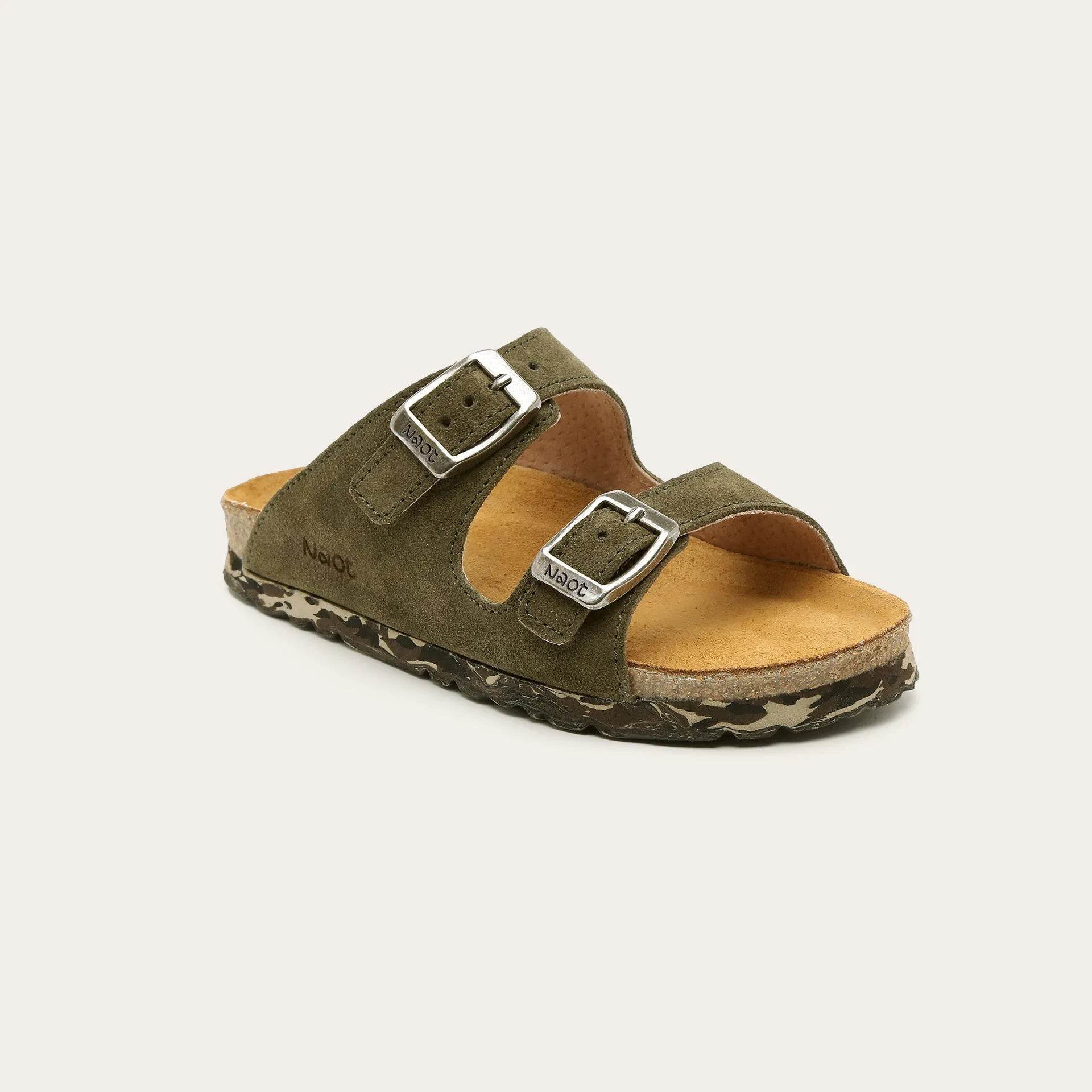 נעל שחר ילדים שפ.ירוק זית משומן - נאות ישראל