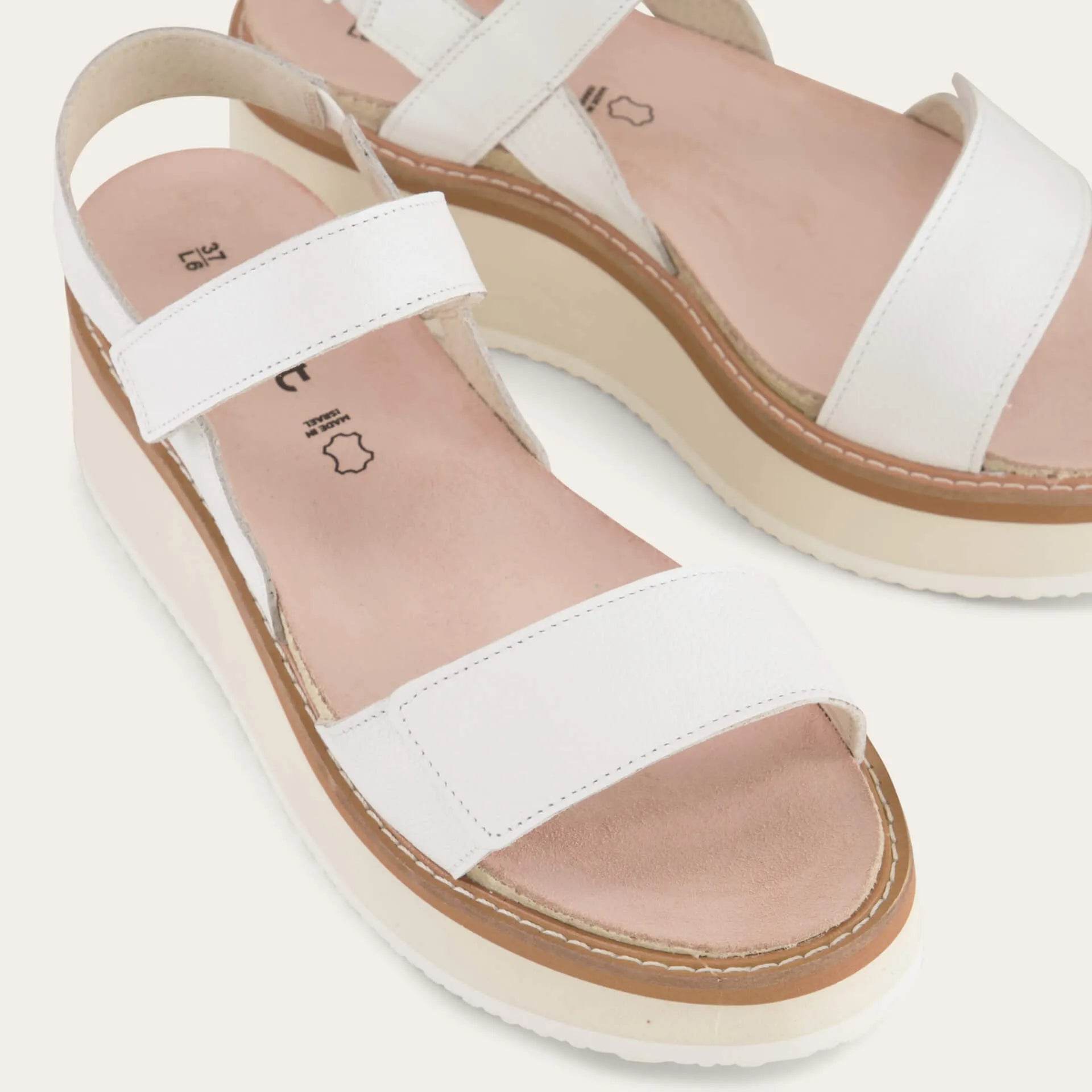 נעל מרנג ש.לבן מט שבור - נאות ישראל