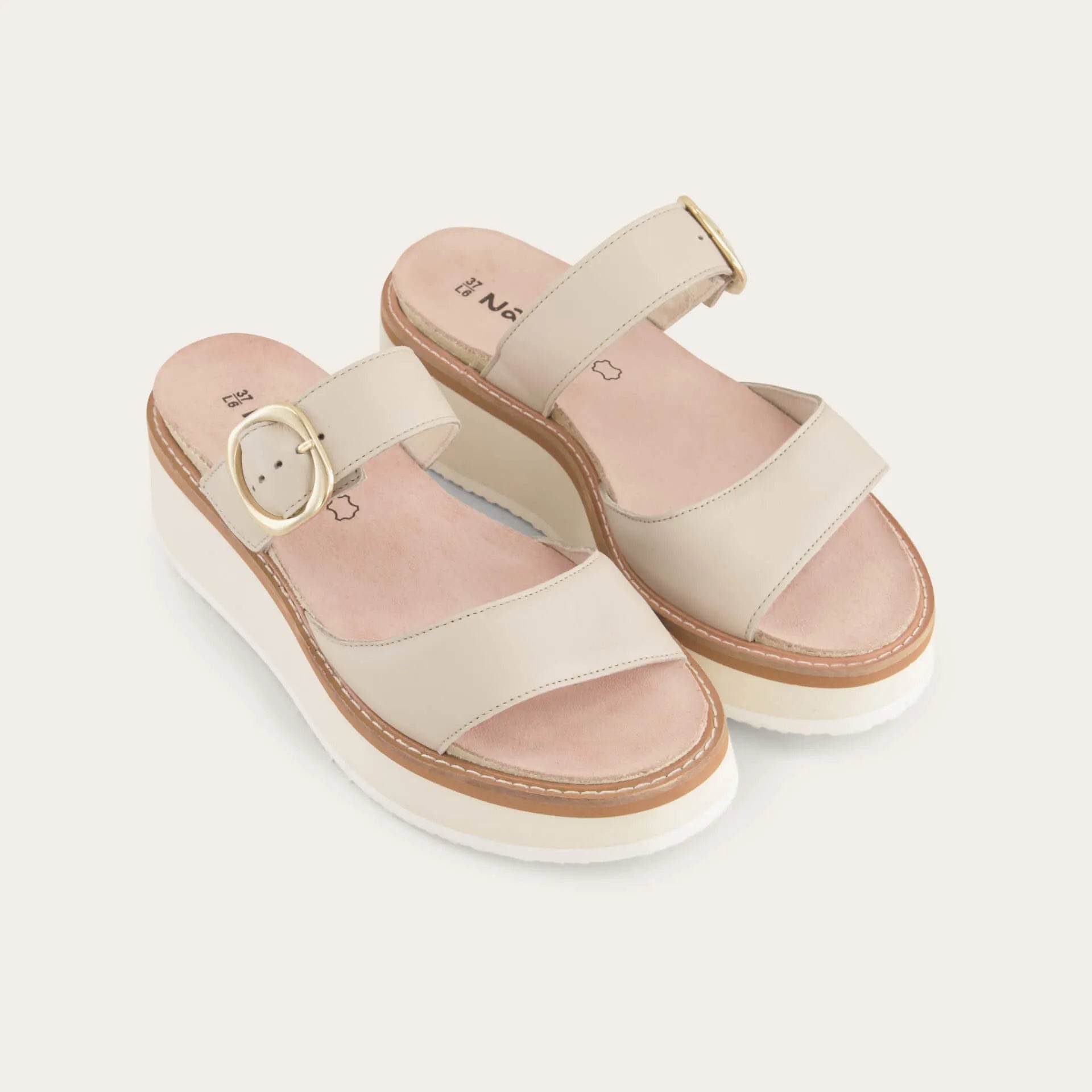 נעל חלווה עור אופ-וויט רך - נאות ישראל