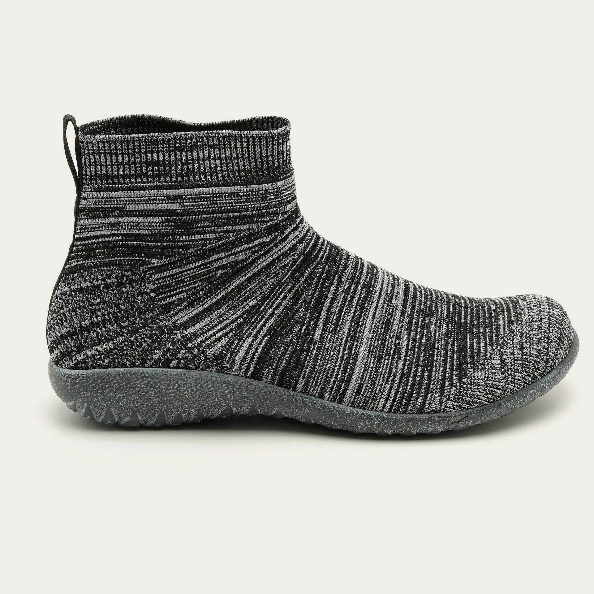 נעל קורטקה סרוג מלאנג' אפור - נאות ישראל