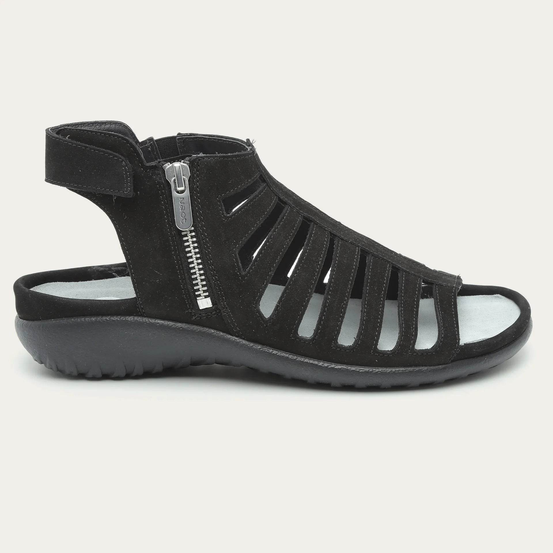 נעל פיטאו נ.שחור קטיפתי - נאות ישראל