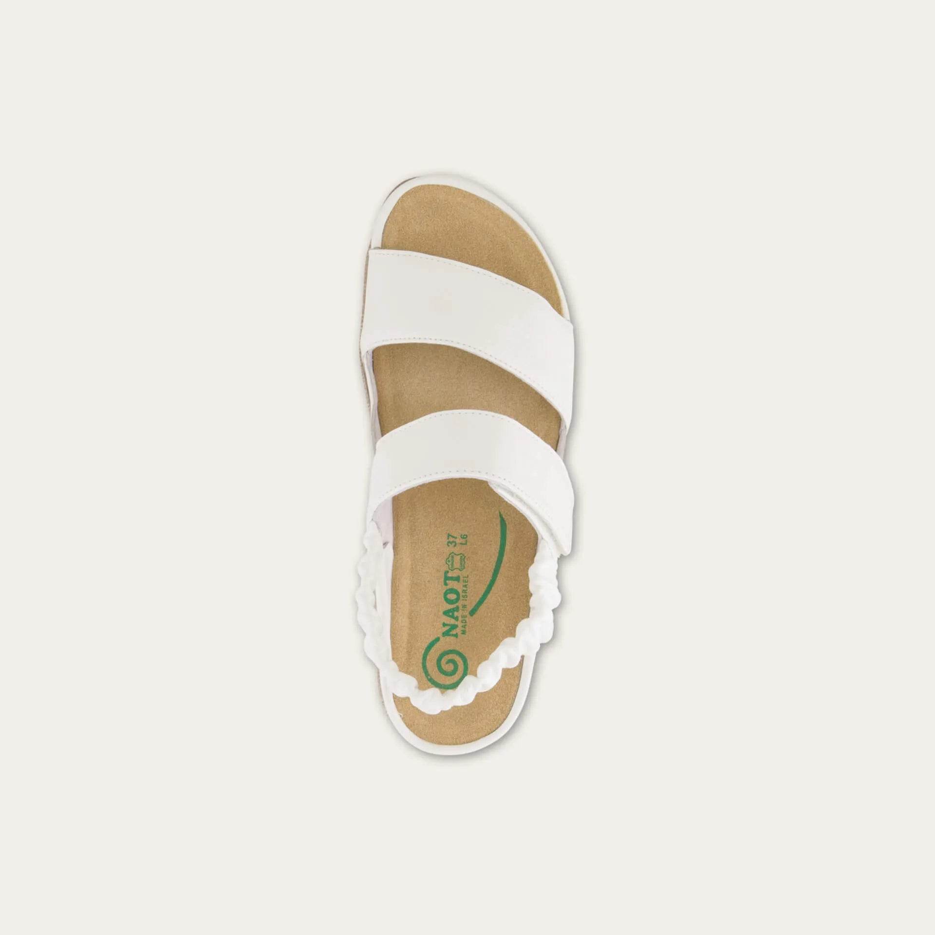 נעל פטיקי ש.לבן מט שבור - נאות ישראל