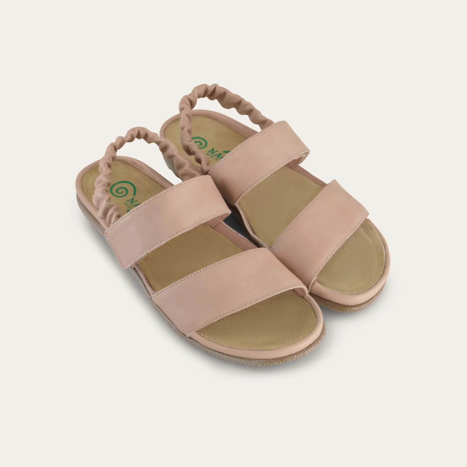 נעל פטיקי עור ליבנה בז'- 11 - נאות ישראל