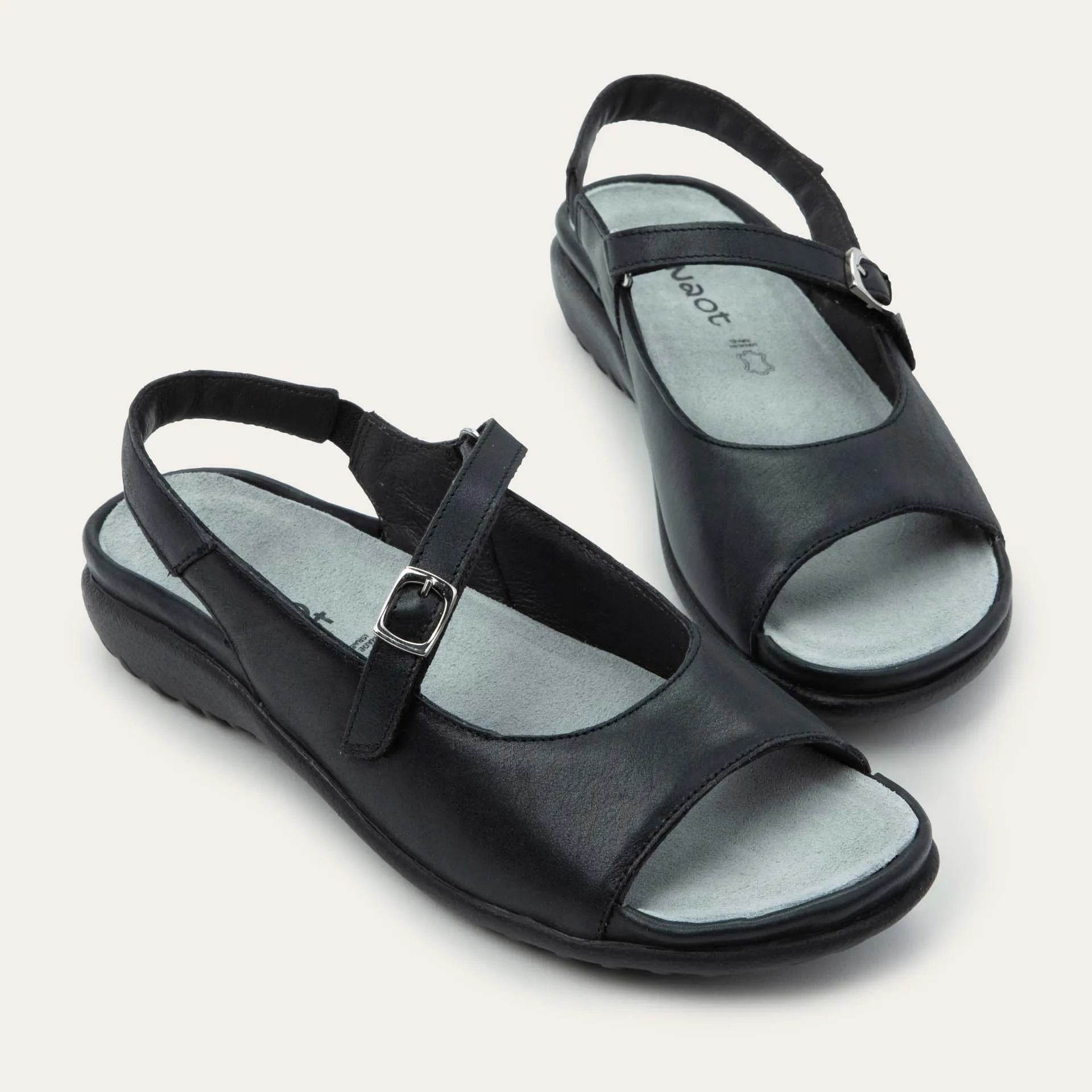 נעל טוקה ע.שחור מבריק - נאות ישראל