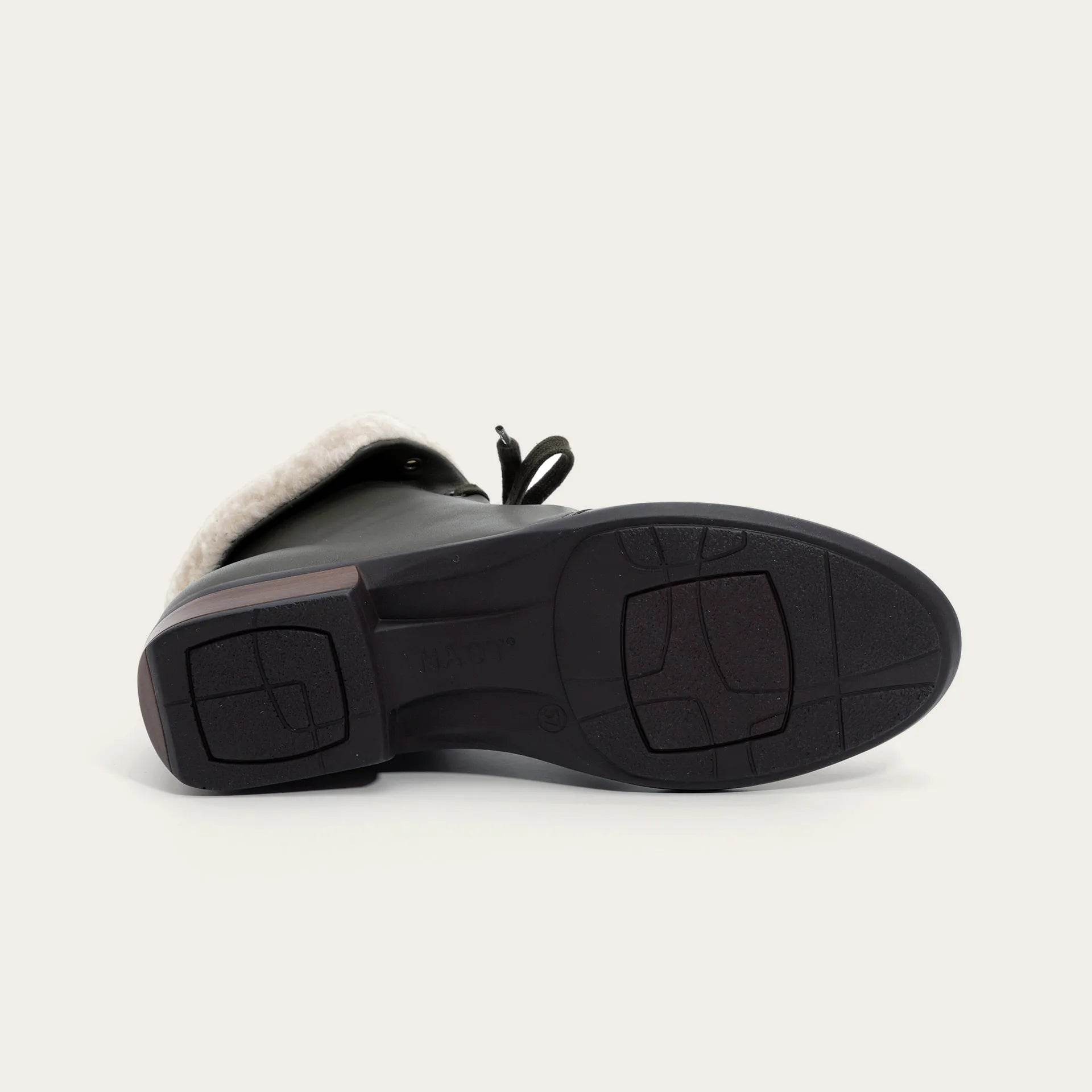 נעל פאלי עור ירוק ספארי - נאות ישראל