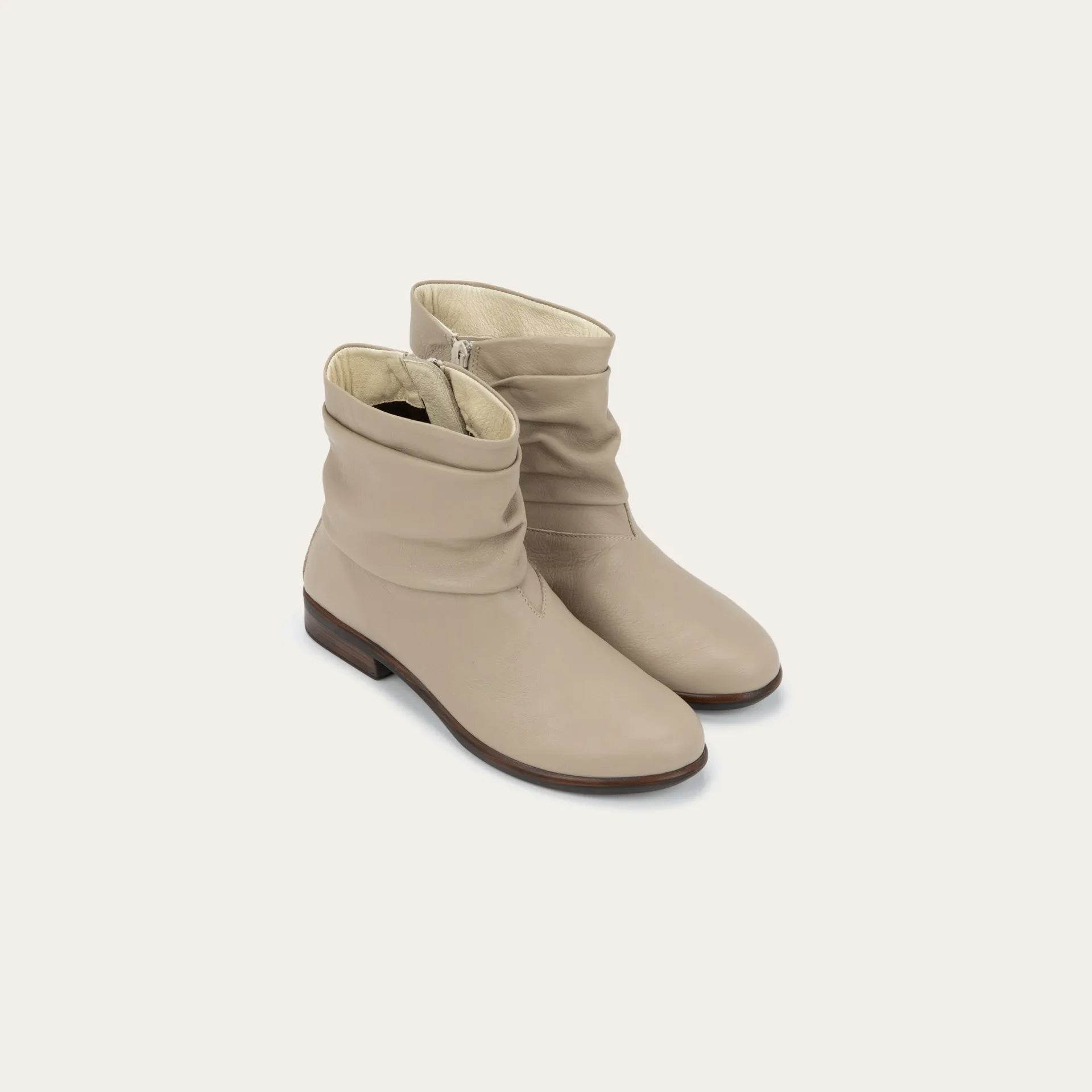 נעל בריסוטה עור רך פשתן - נאות ישראל