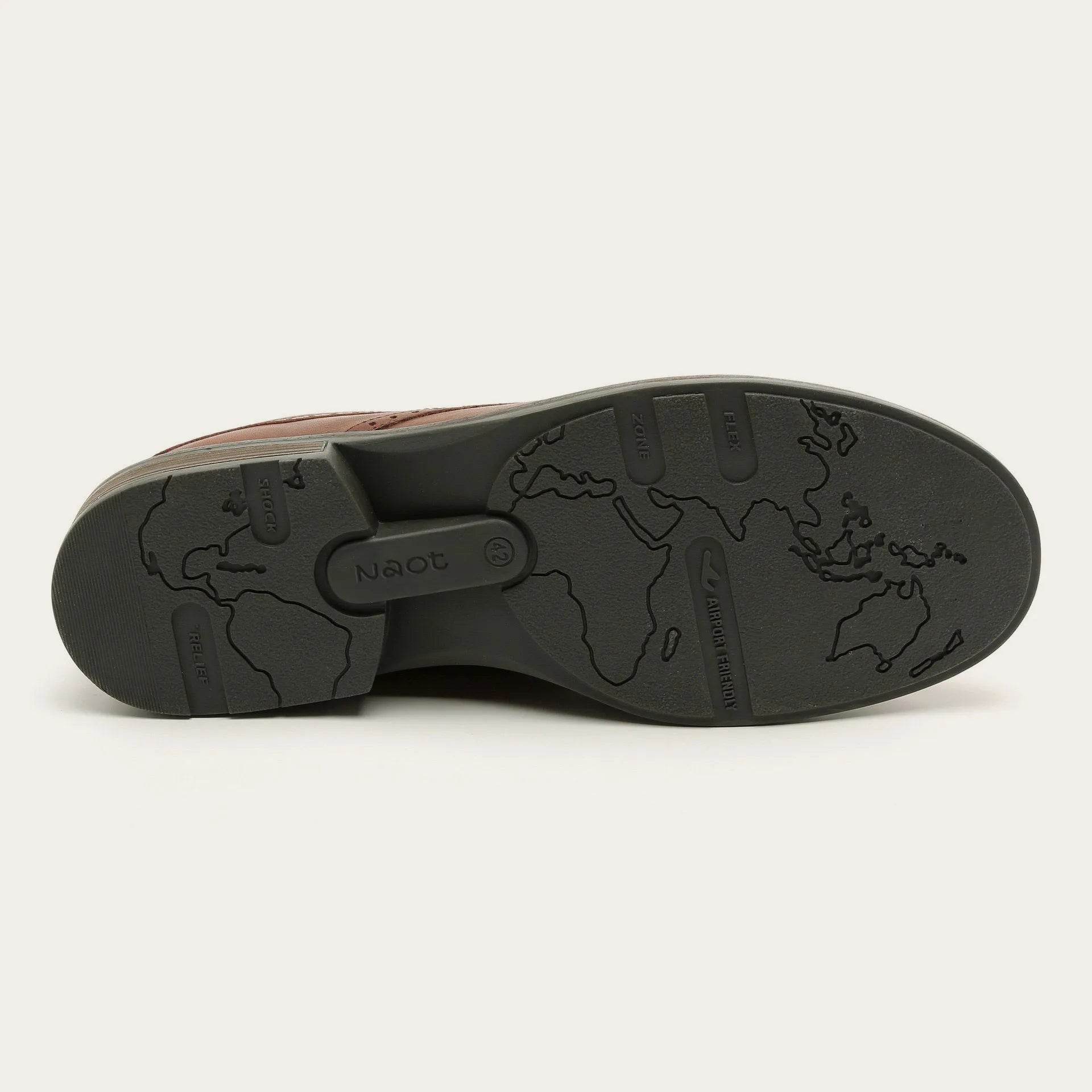 נעל לידר ע.חום מהגוני - נאות ישראל