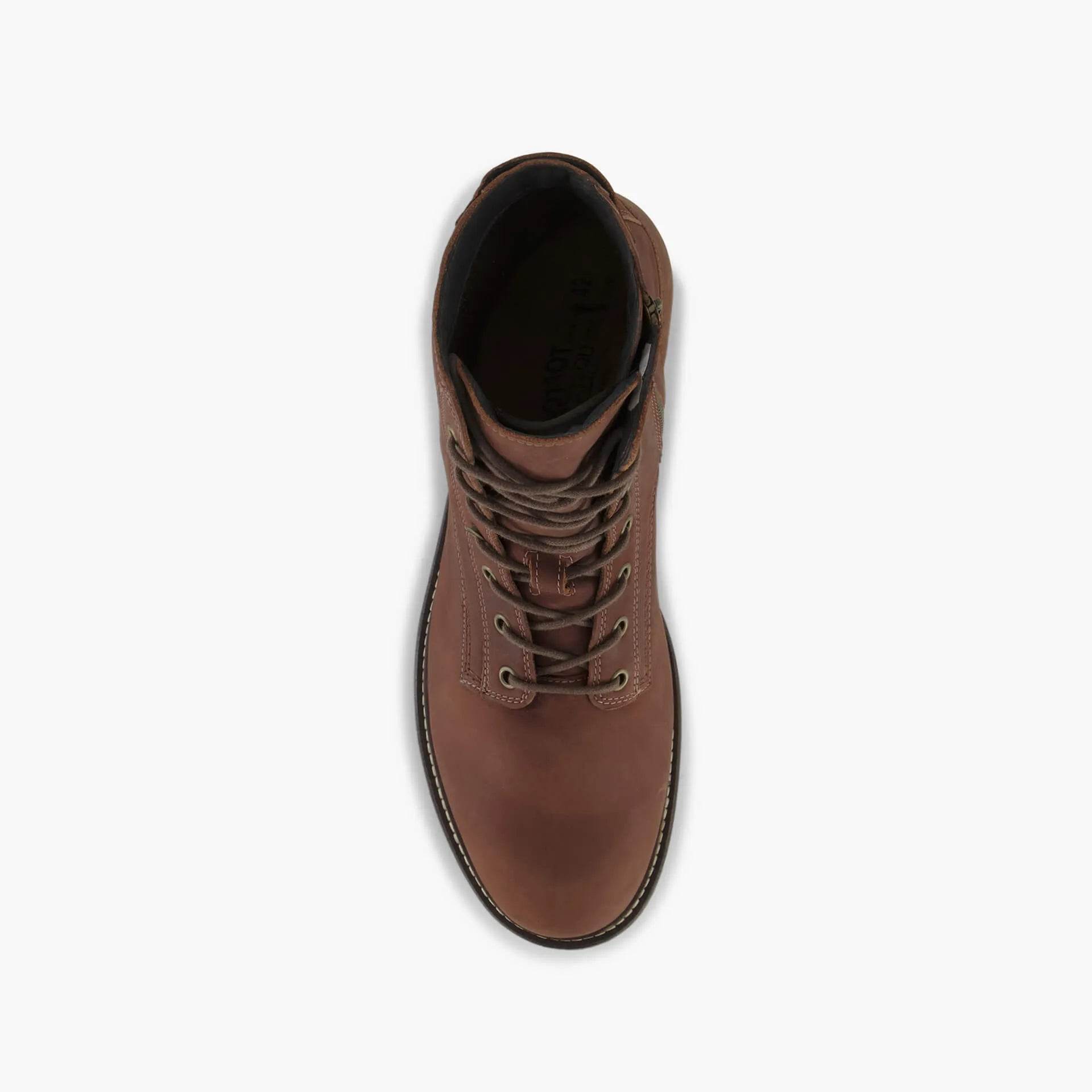 נעל סופריור עור חום מוברש איתן - נאות ישראל