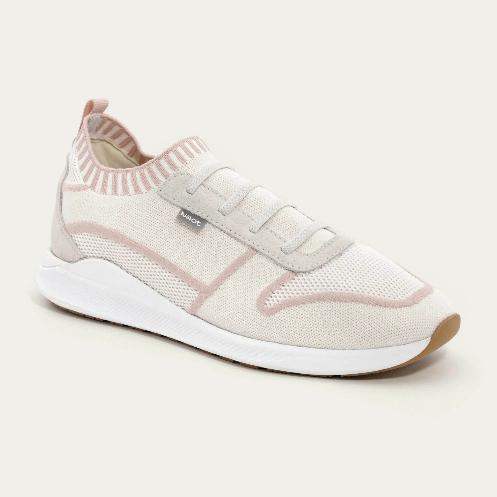 נעל אדוניס גפה לבן ורוד - נאות ישראל