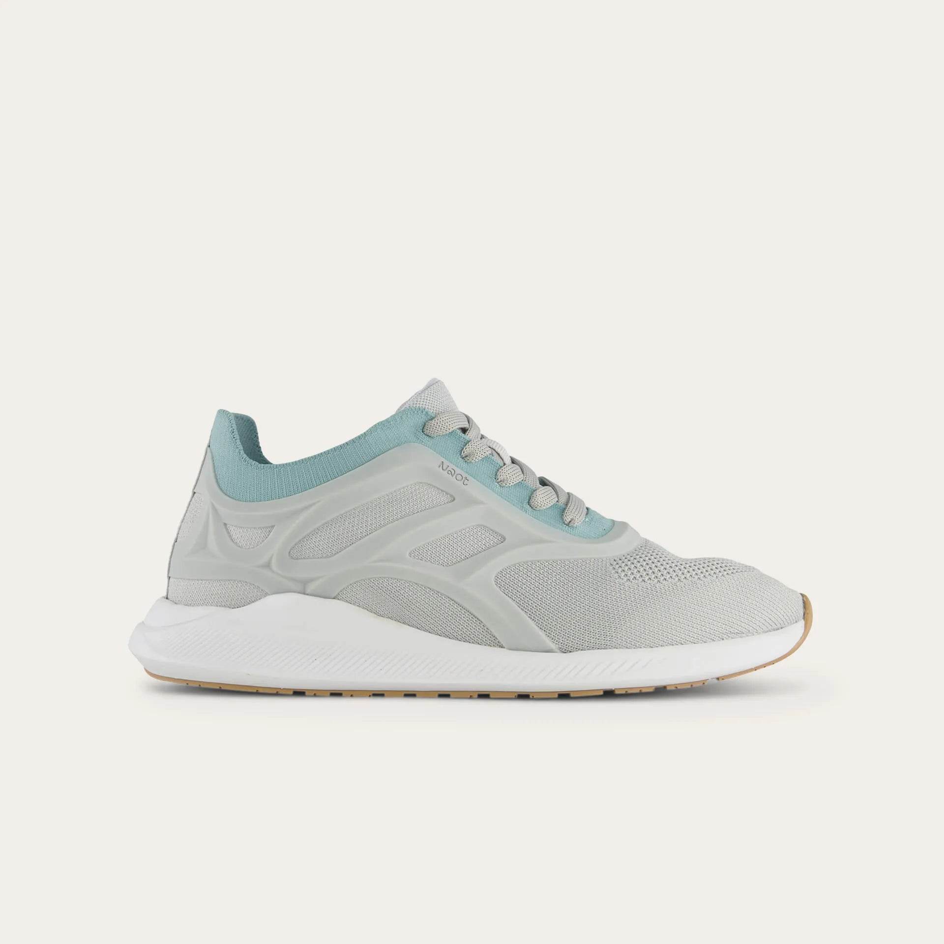 נעל קריפטון נשים גפה סרוגה אפור/תכלת - נאות ישראל