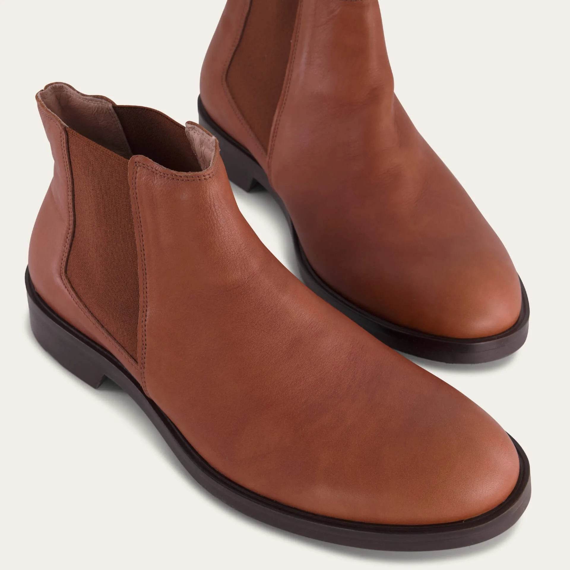 נעל וושינגטון עור חום ברנדי - נאות ישראל