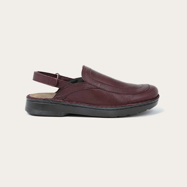 נעל בוראנו עור בורדו רך - נאות ישראל