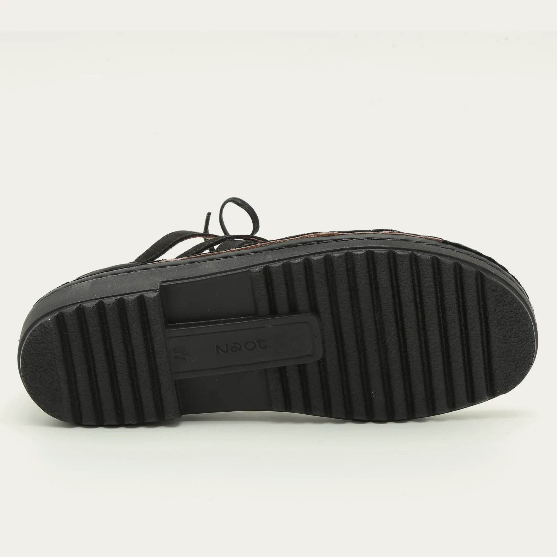 נעל וינקה נ.שחור קטיפתי - נאות ישראל