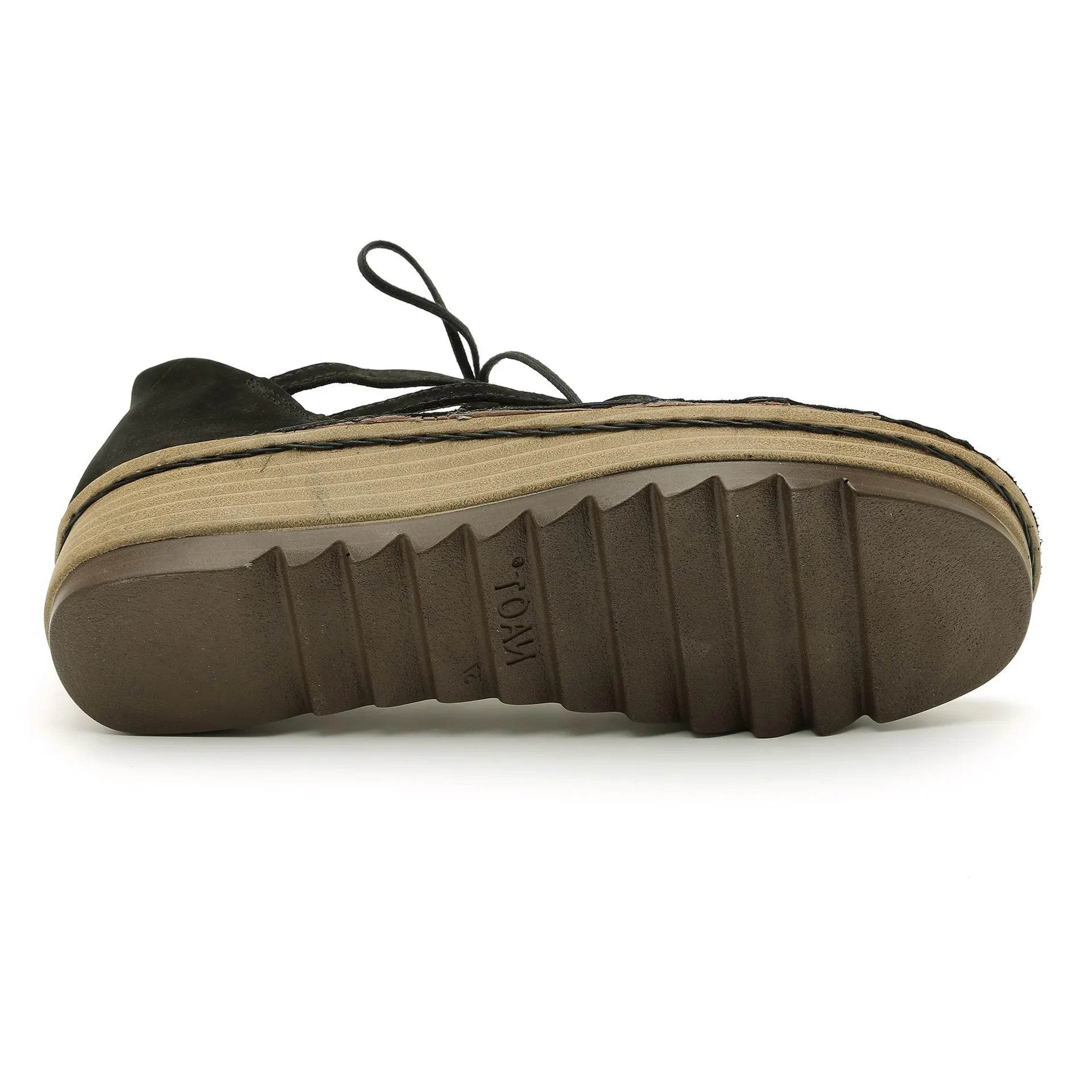 נעל יארו נ.שחור קטיפתי - נאות ישראל