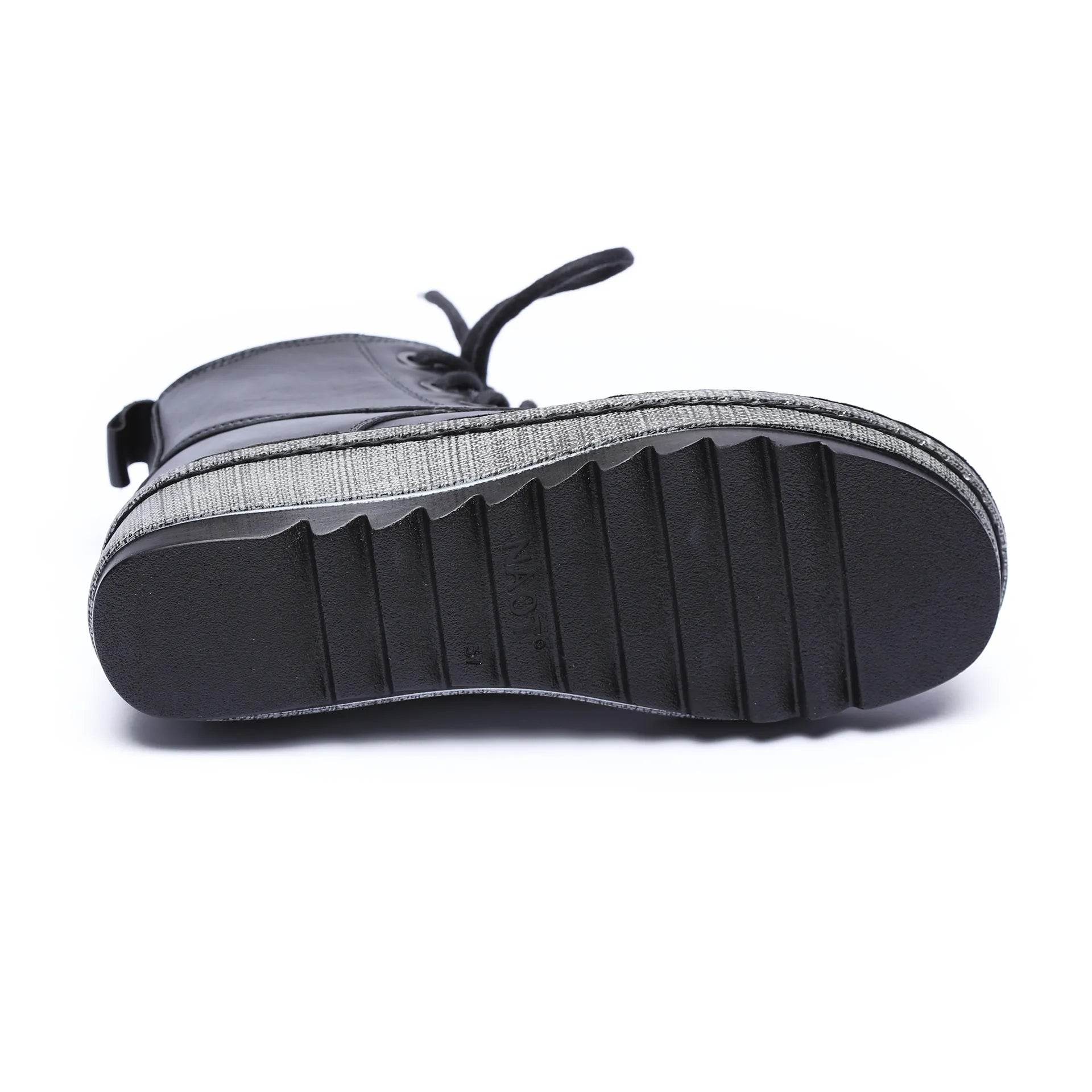 נעל גזניה ע.מדרס שחור - נאות ישראל