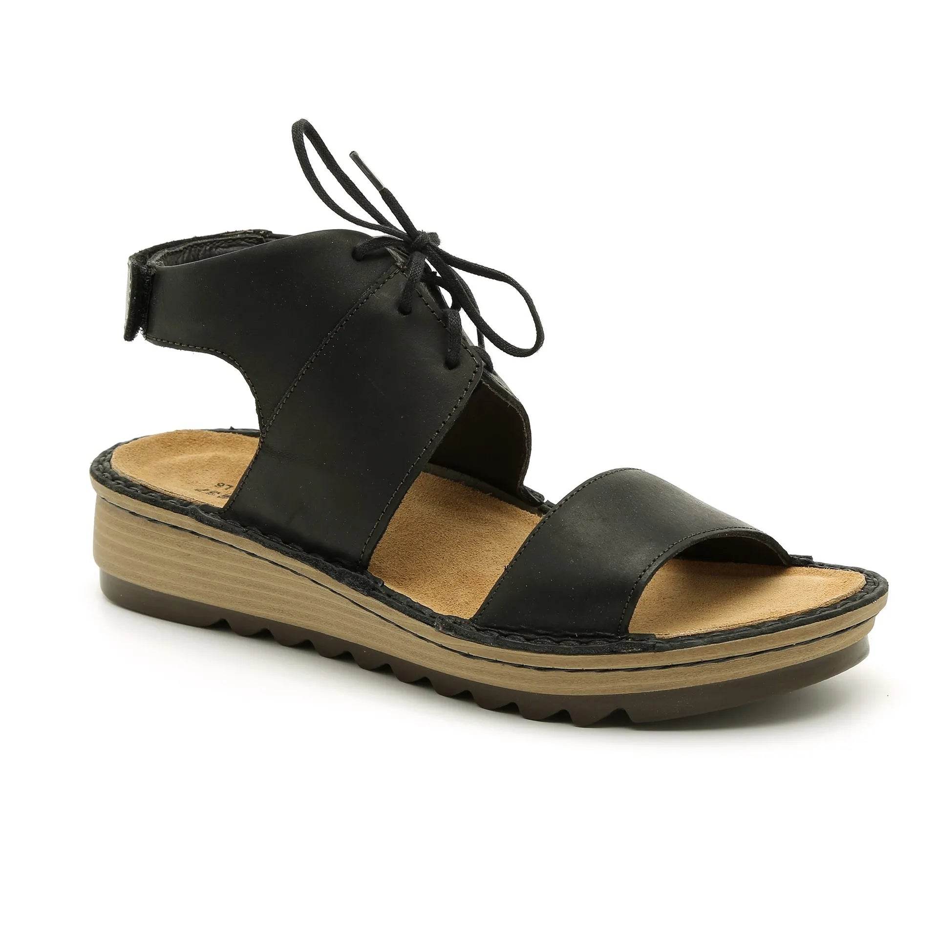 נעל אלפיקולה נובוק שחור פחם משומן - נאות ישראל