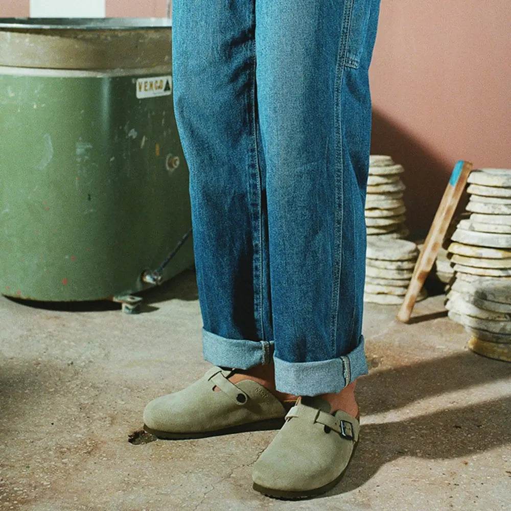 נעל אביבית זמש חום טבעי - נאות ישראל