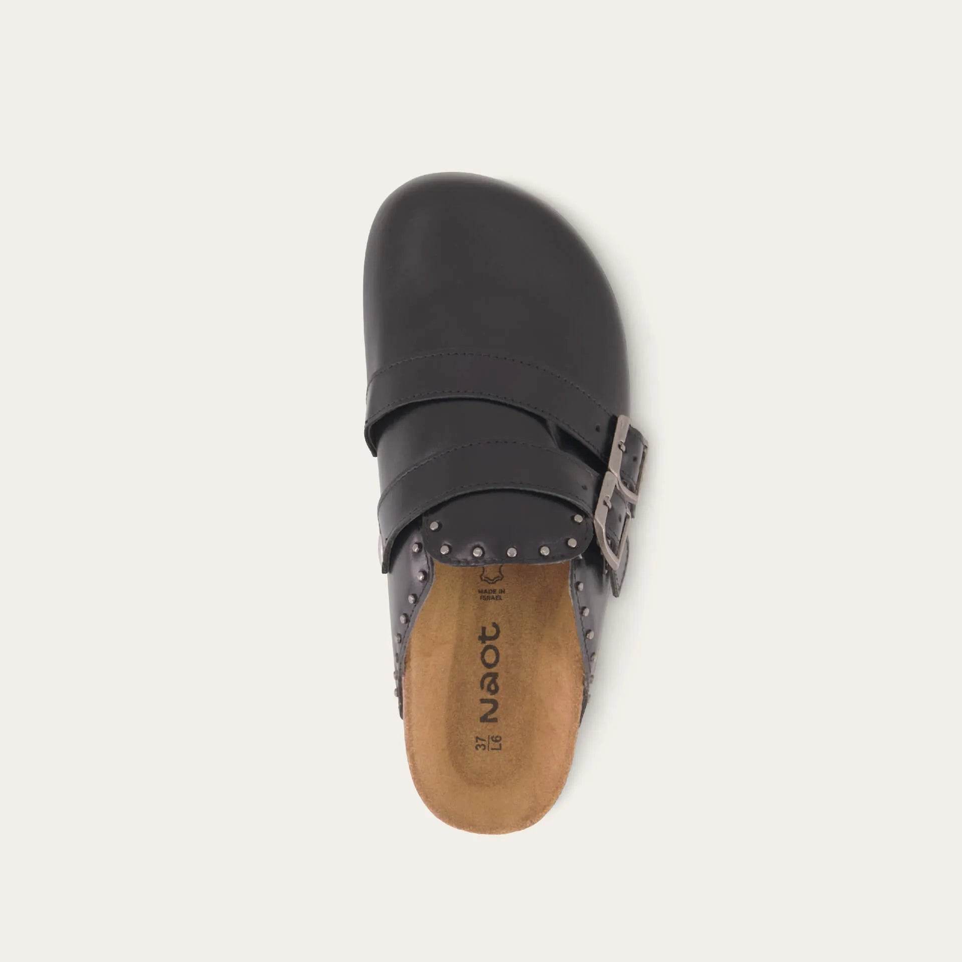 נעל ברסטו ע.מדרס שחור - נאות ישראל