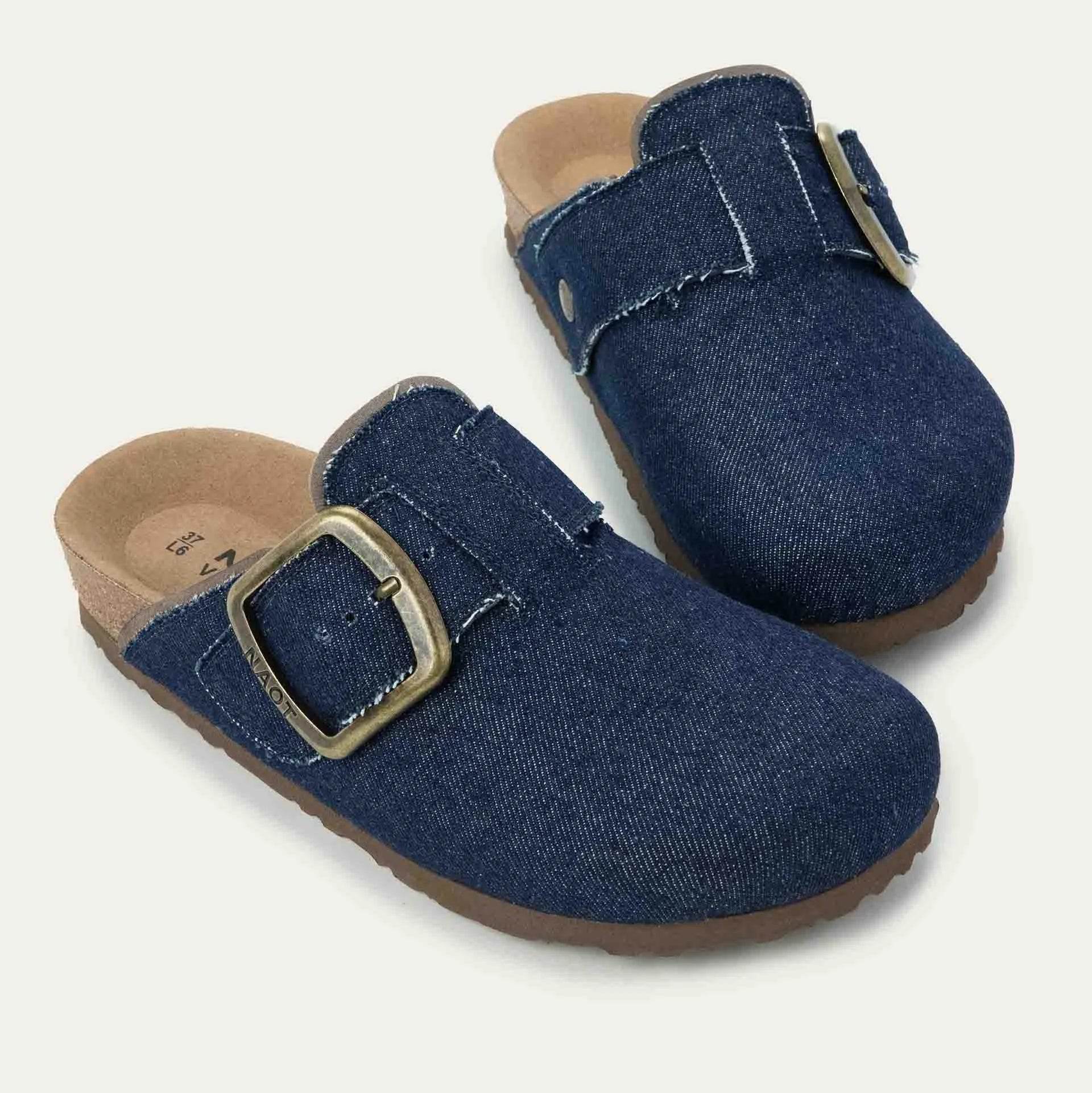 נעל סטוקטון ויגן ג'ינס כהה - נאות ישראל