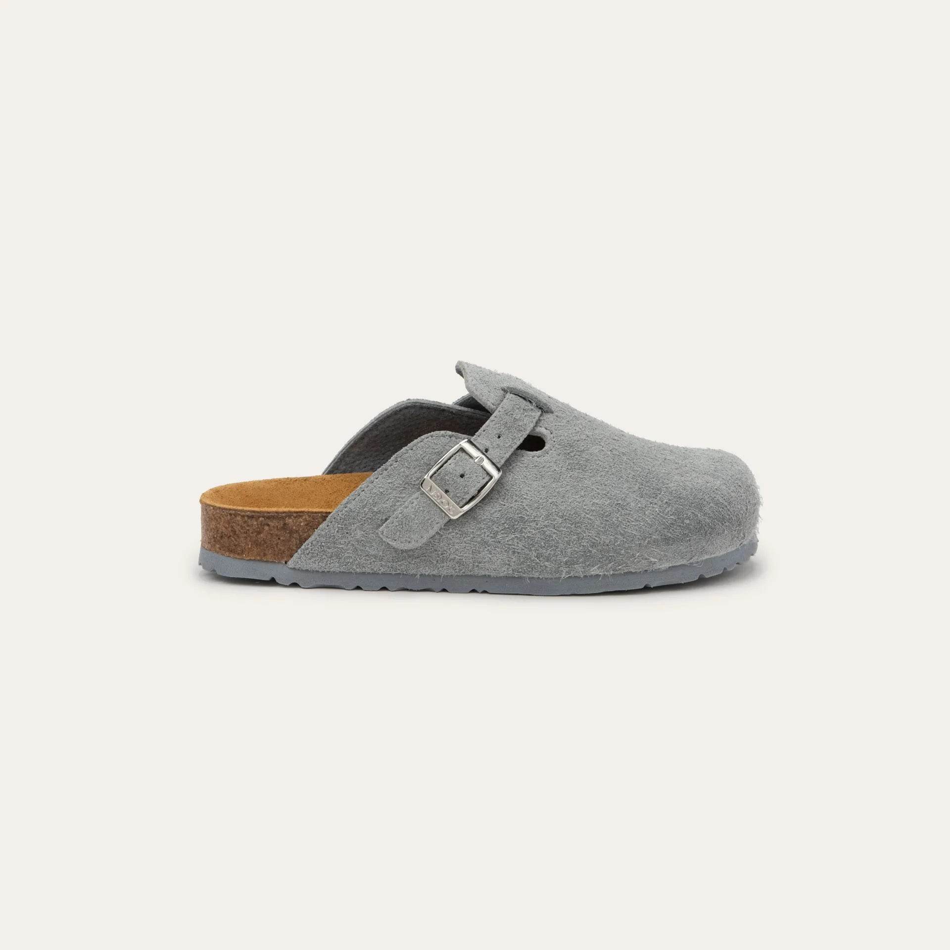 נעל אביב גבר שפלט שעיר אפור קואלה - נאות ישראל