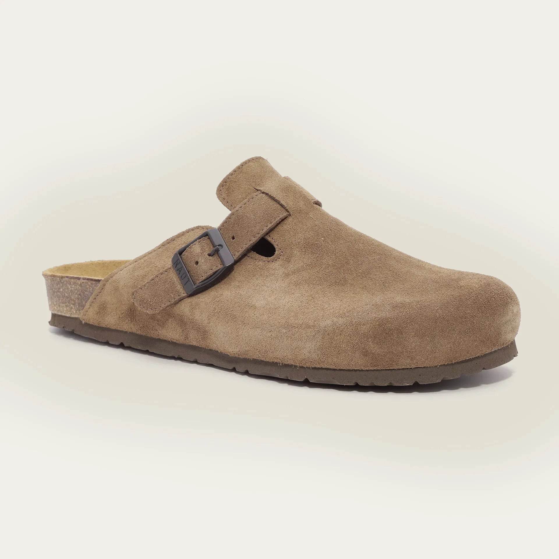 נעל אביב גבר עור שפאלט חום גנטלמן - נאות ישראל