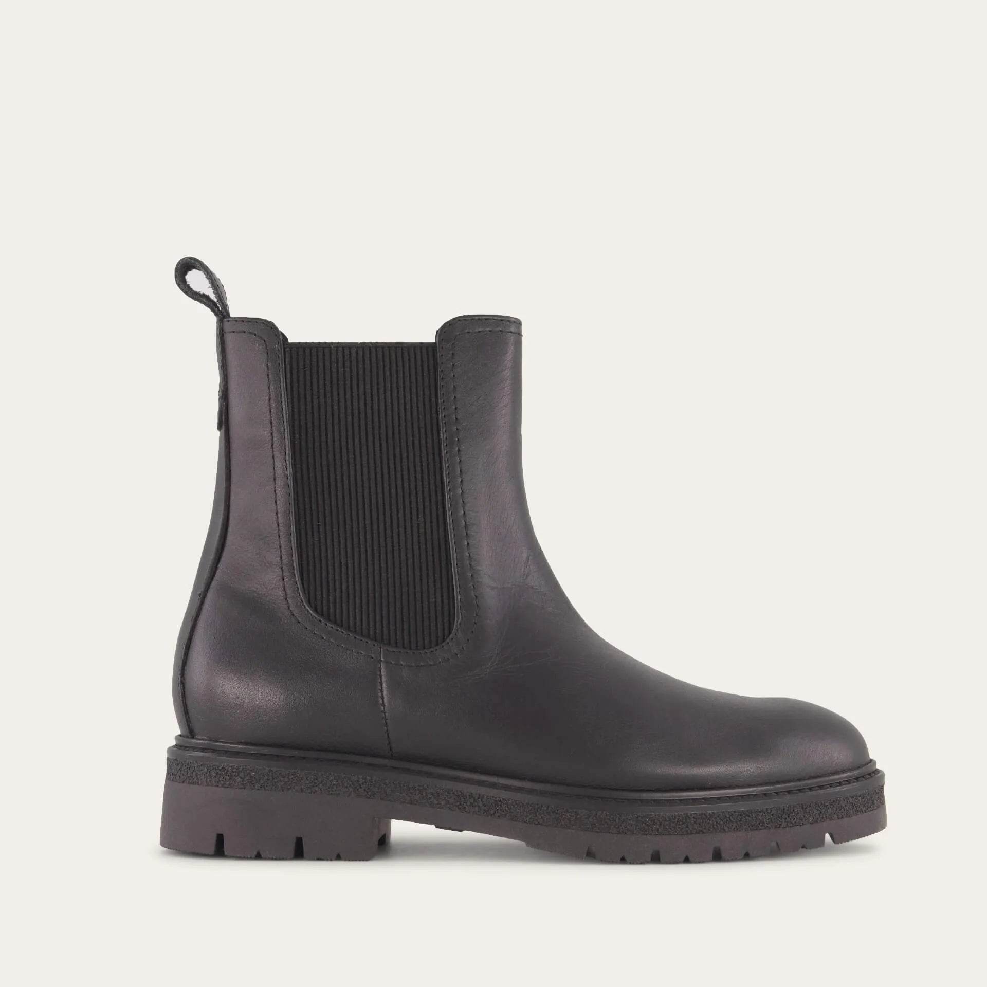 נעל מיין BLACK LEATHER - נאות ישראל