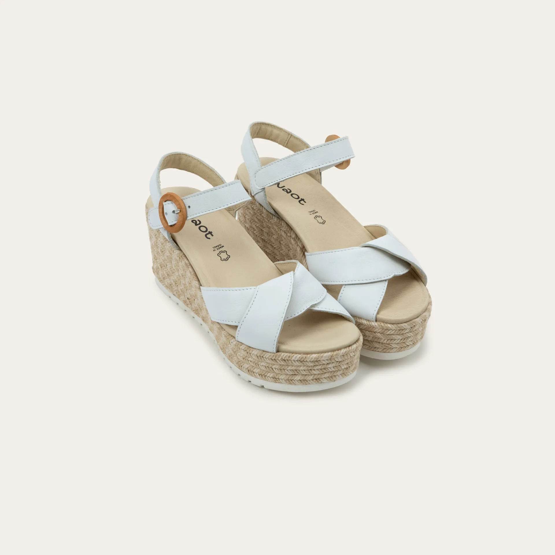 נעל מרבלה ע. לבן - נאות ישראל