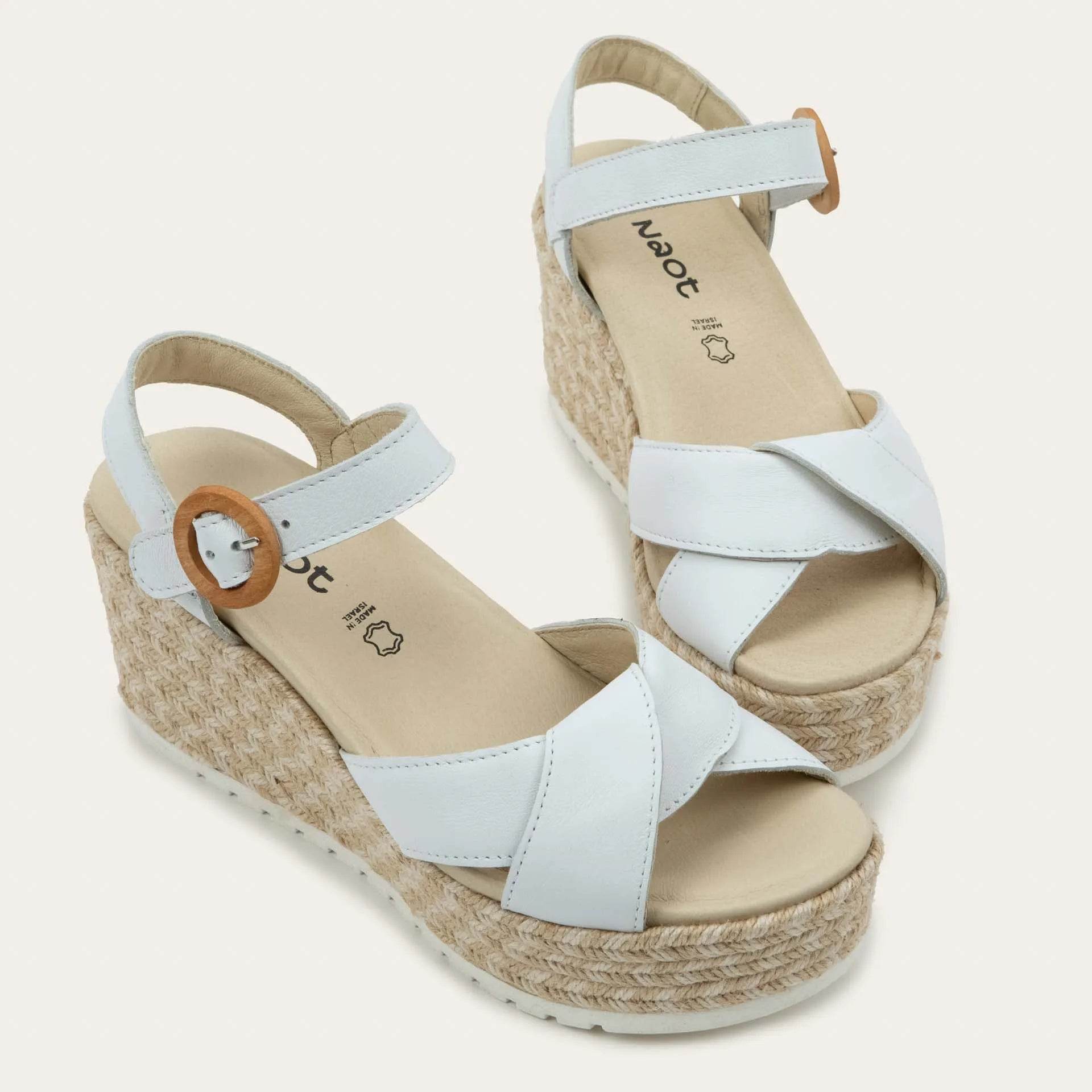 נעל מרבלה ע. לבן - נאות ישראל