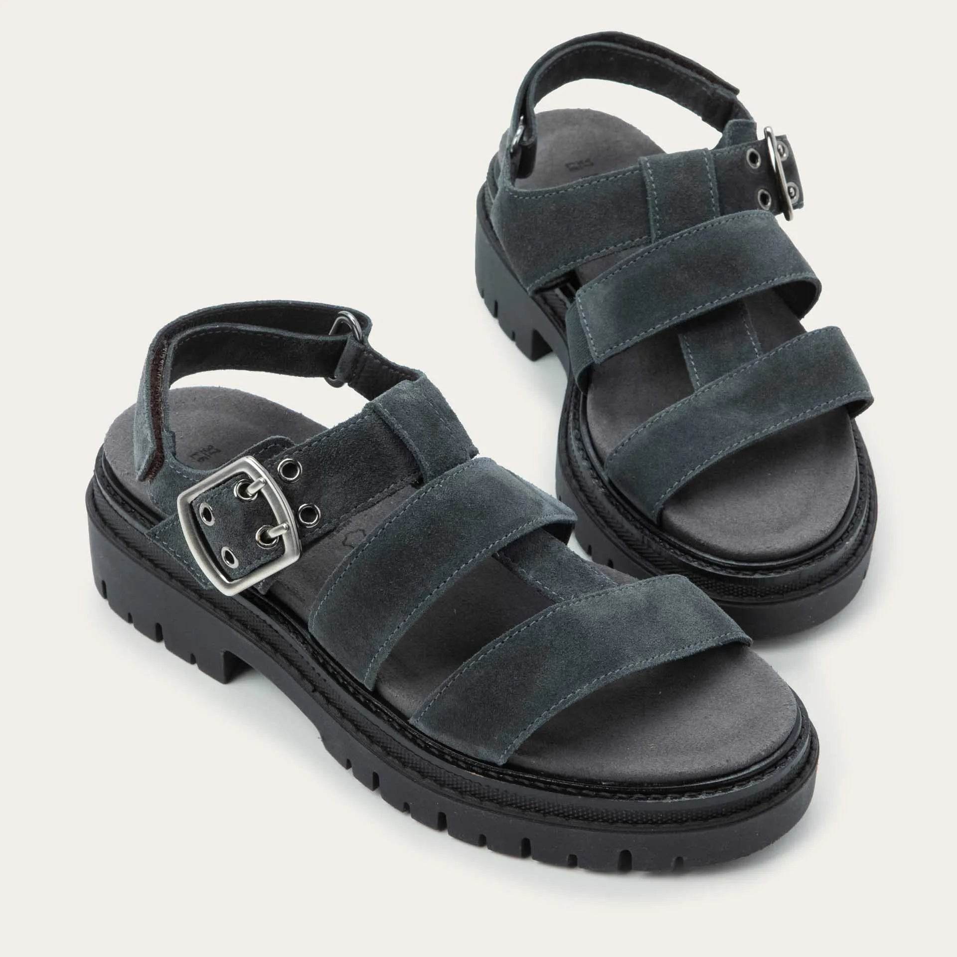 נעל קלארקסון שפאלט אפור פחם רך - נאות ישראל